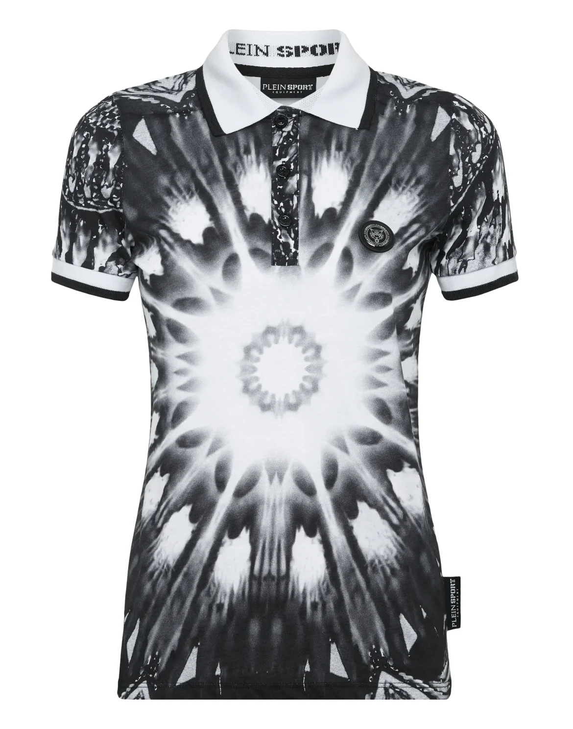 Polo Shirt Optical Flower, цвет: Черный