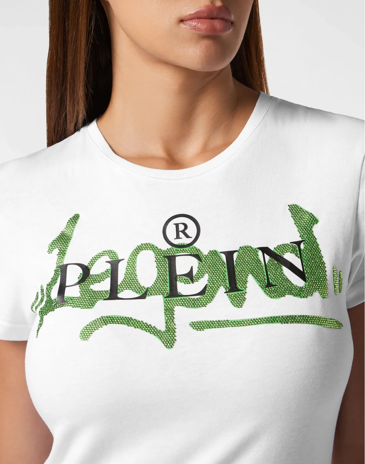T-Shirt Sexy Pure with Crystals, цвет: Желтый