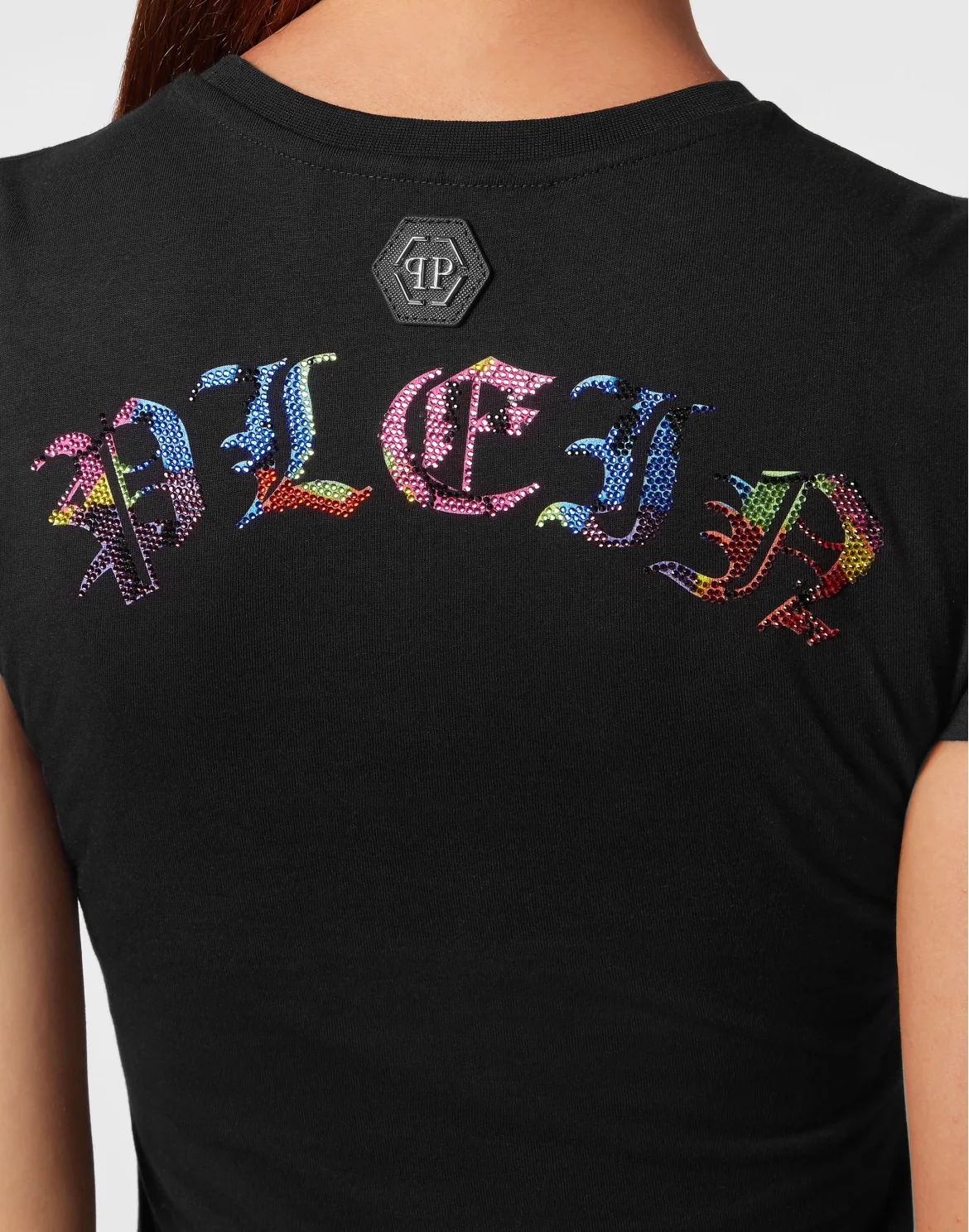 T-Shirt Sexy Pure Smile, цвет: Черный