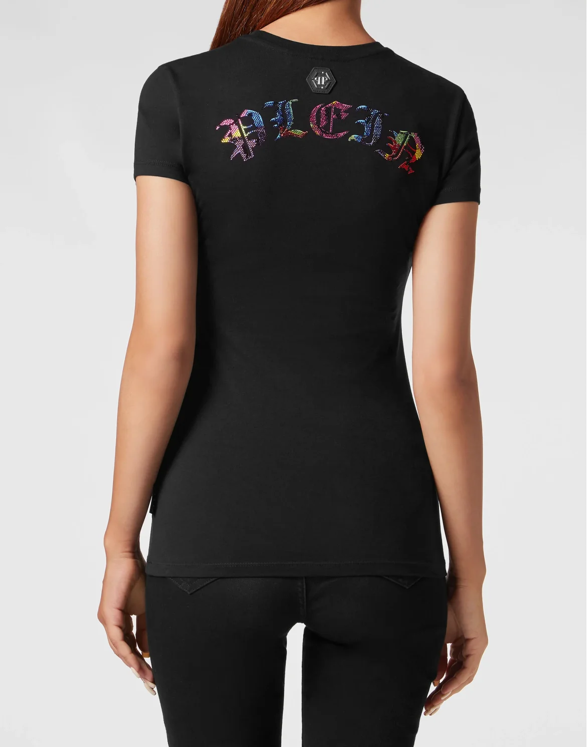 T-Shirt Sexy Pure Smile, цвет: Черный