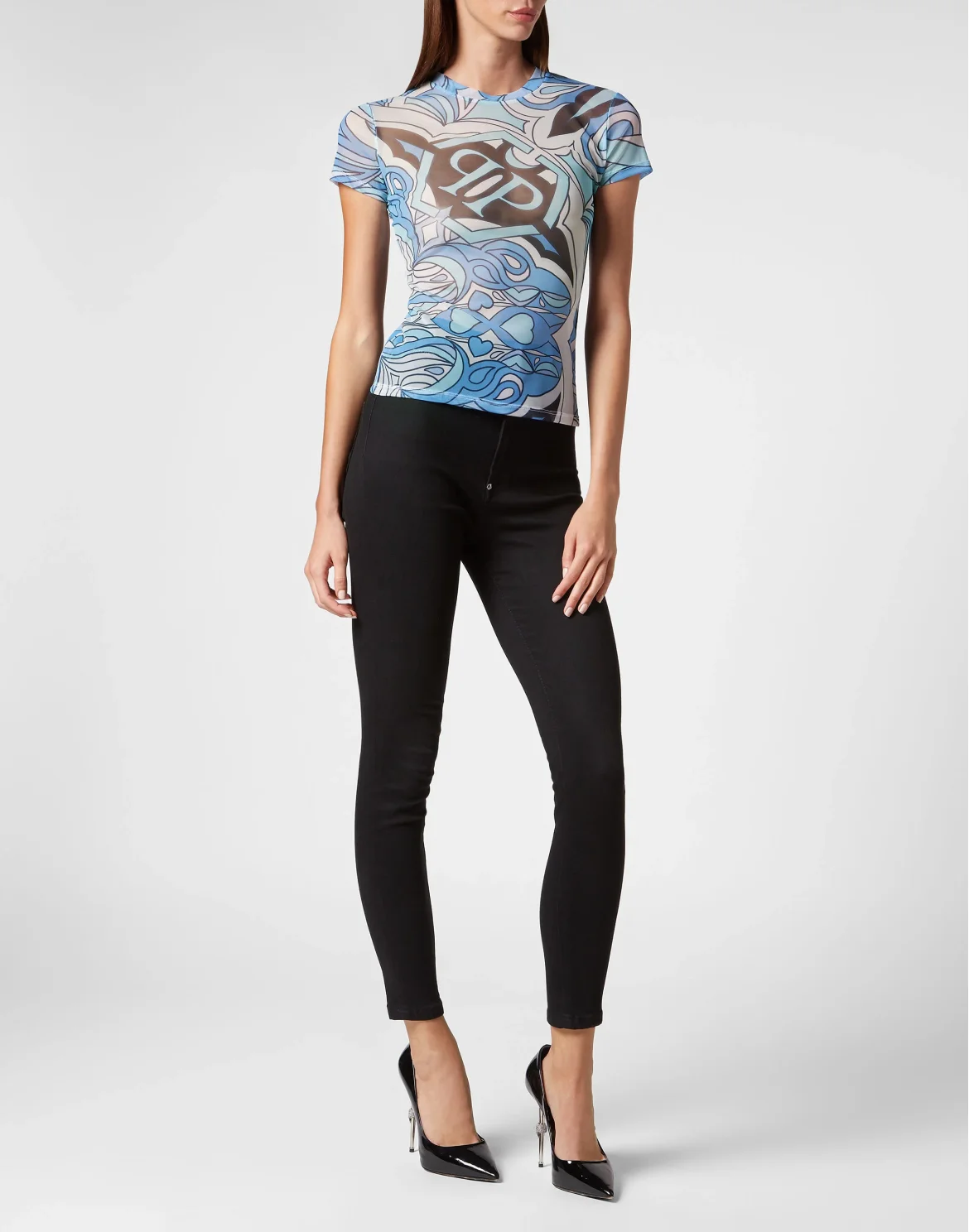 T-Shirt Sexy Pure Colorful Circus, цвет: Голубой