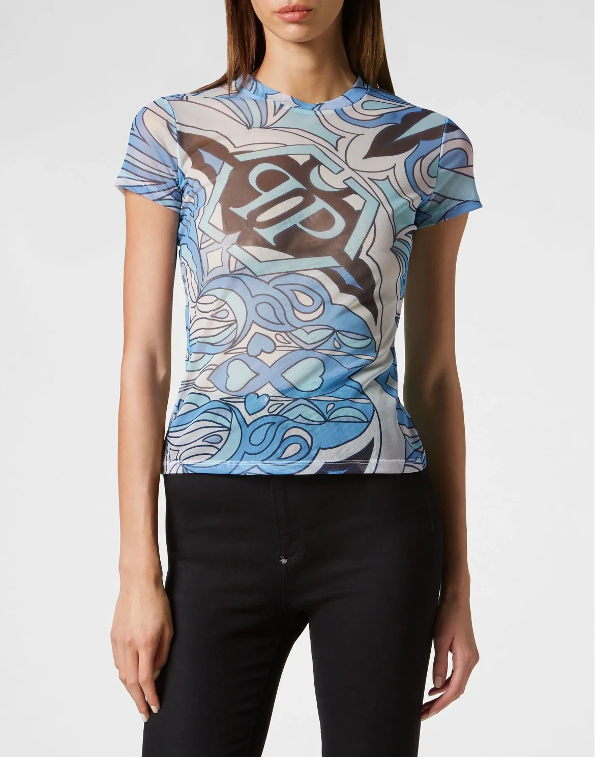 T-Shirt Sexy Pure Colorful Circus, цвет: Голубой