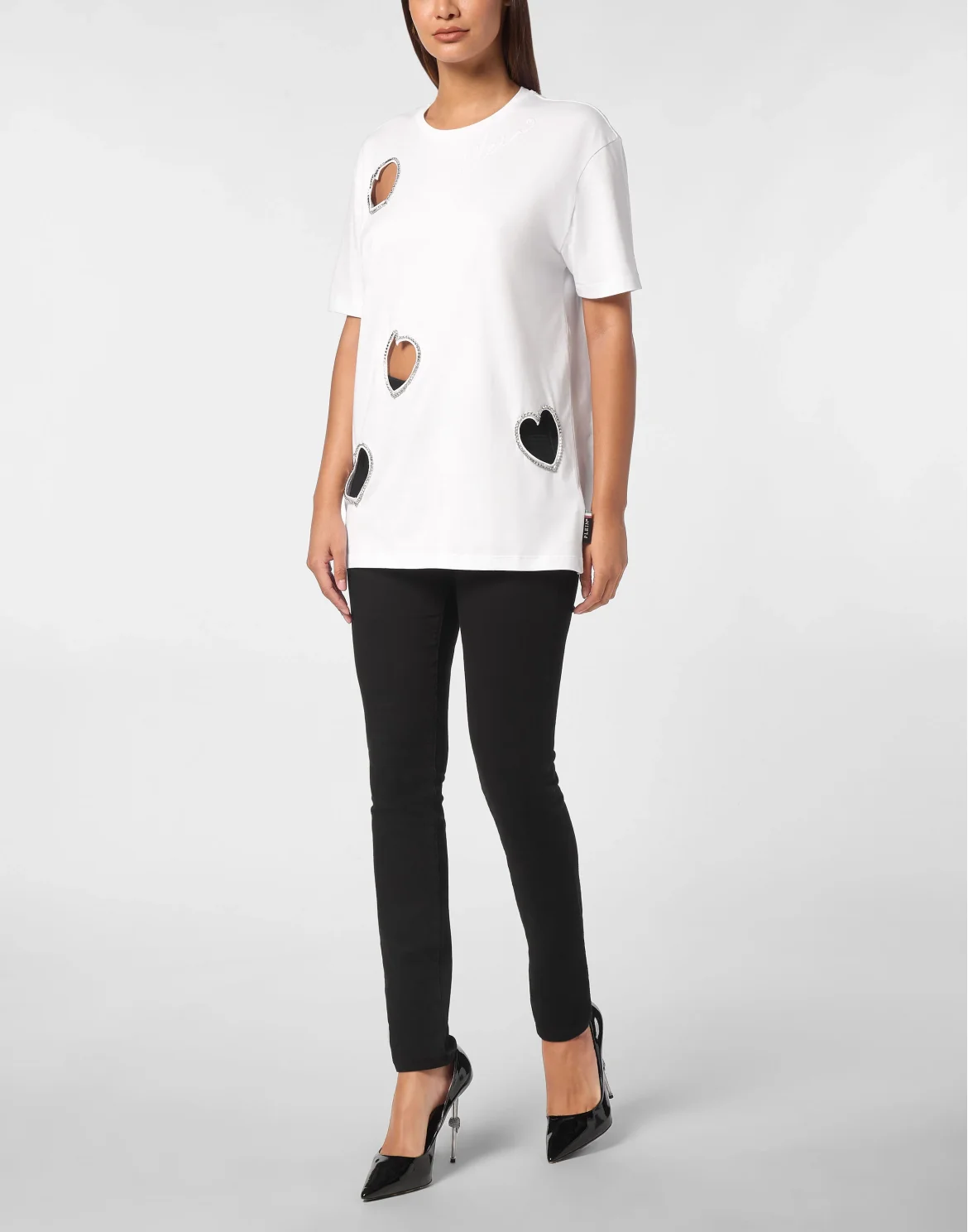 T-Shirt Man Fit Heart, цвет: Белый
