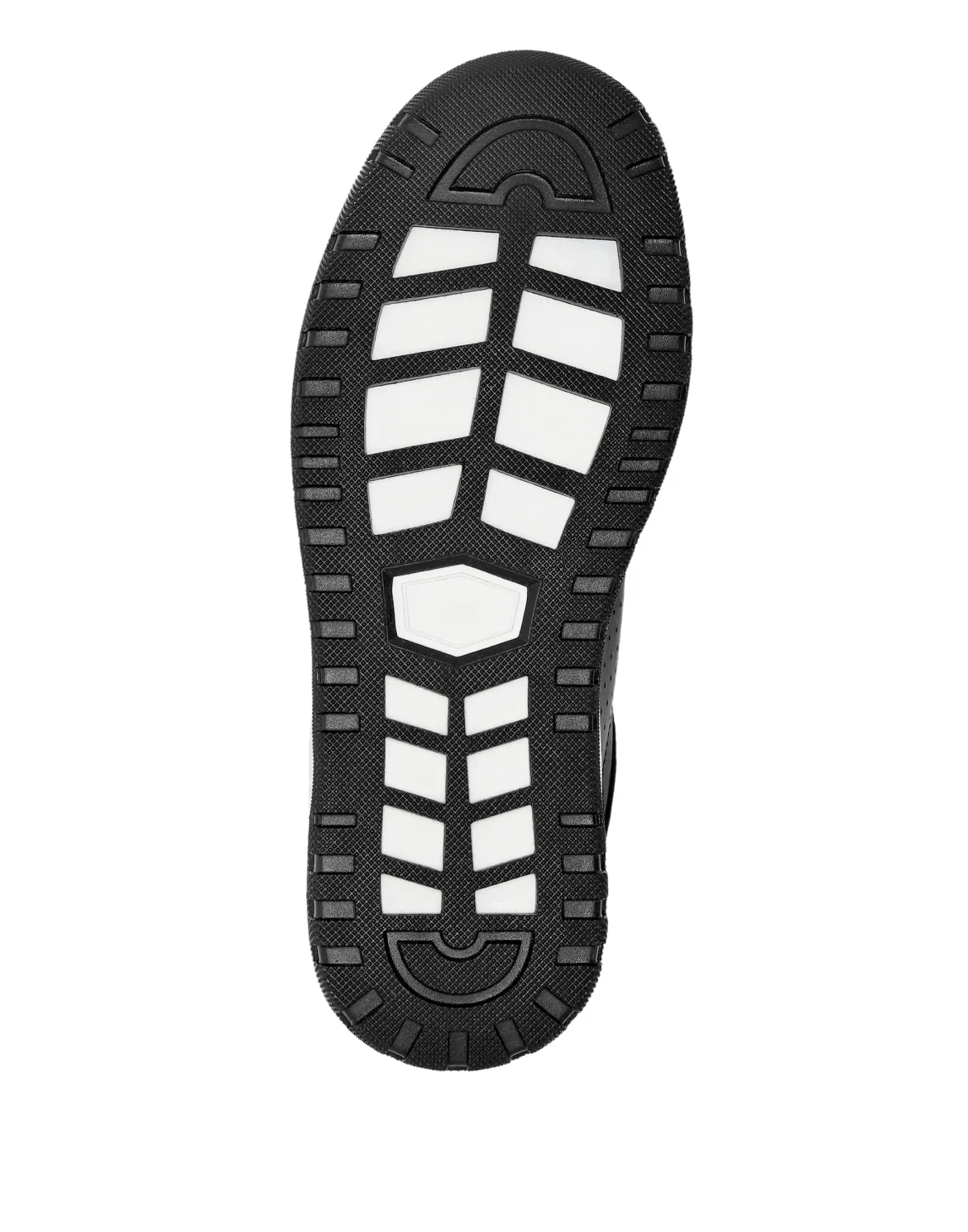 Mix Leather Lo-Top Sneakers, цвет: Черный