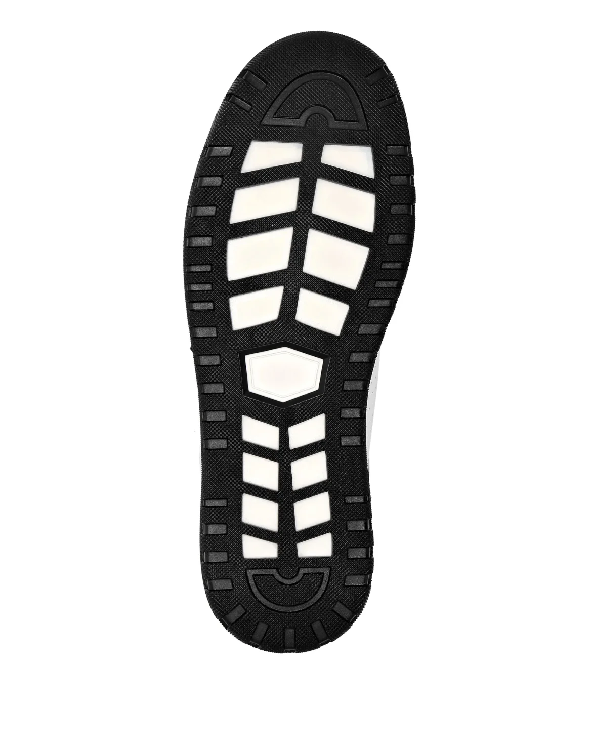 Mix Leather Lo-Top Sneakers, цвет: Белый