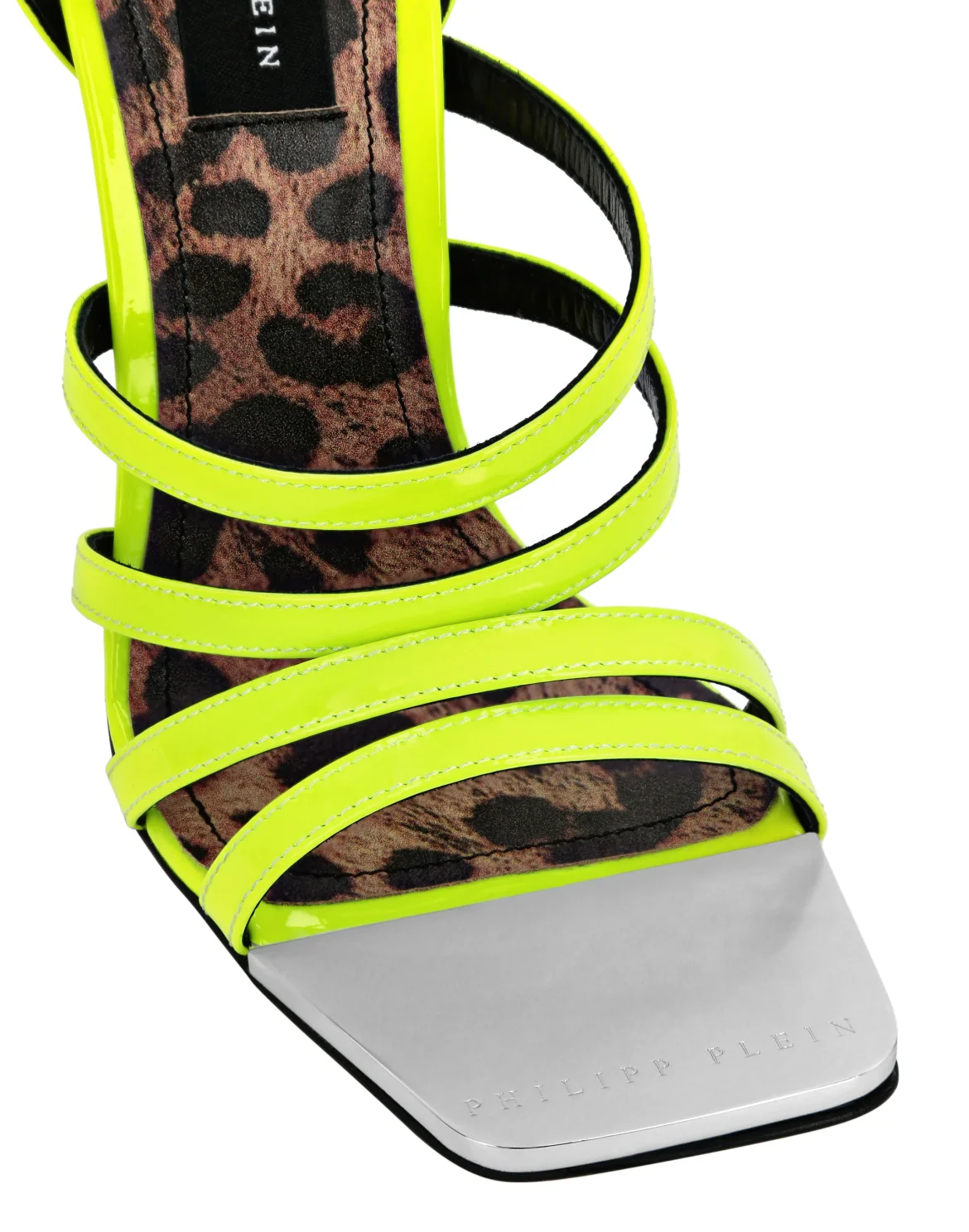 Patent Leather Sandals Hi-Heels, цвет: Желтый