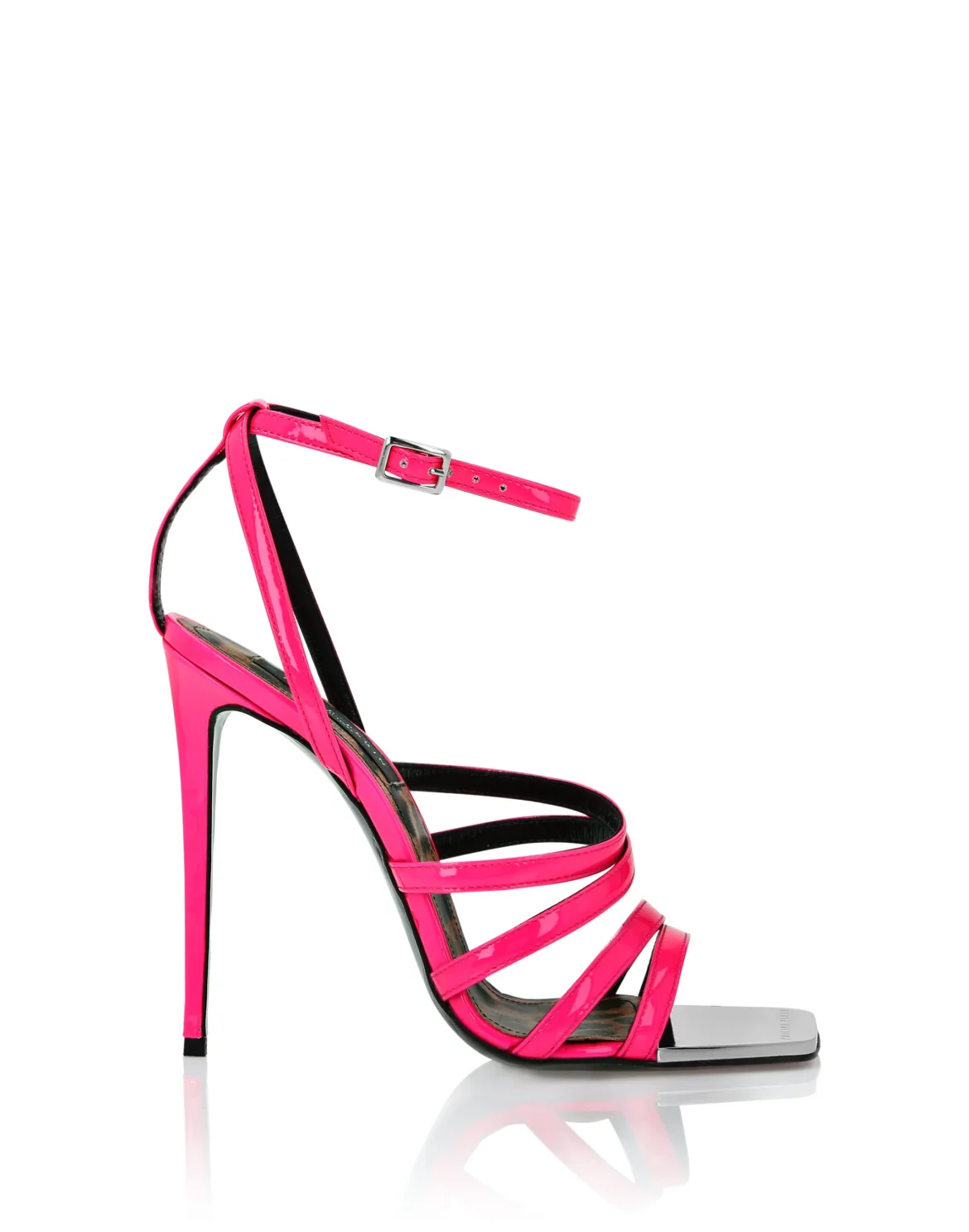 Patent Leather Sandals Hi-Heels, цвет: Розовый