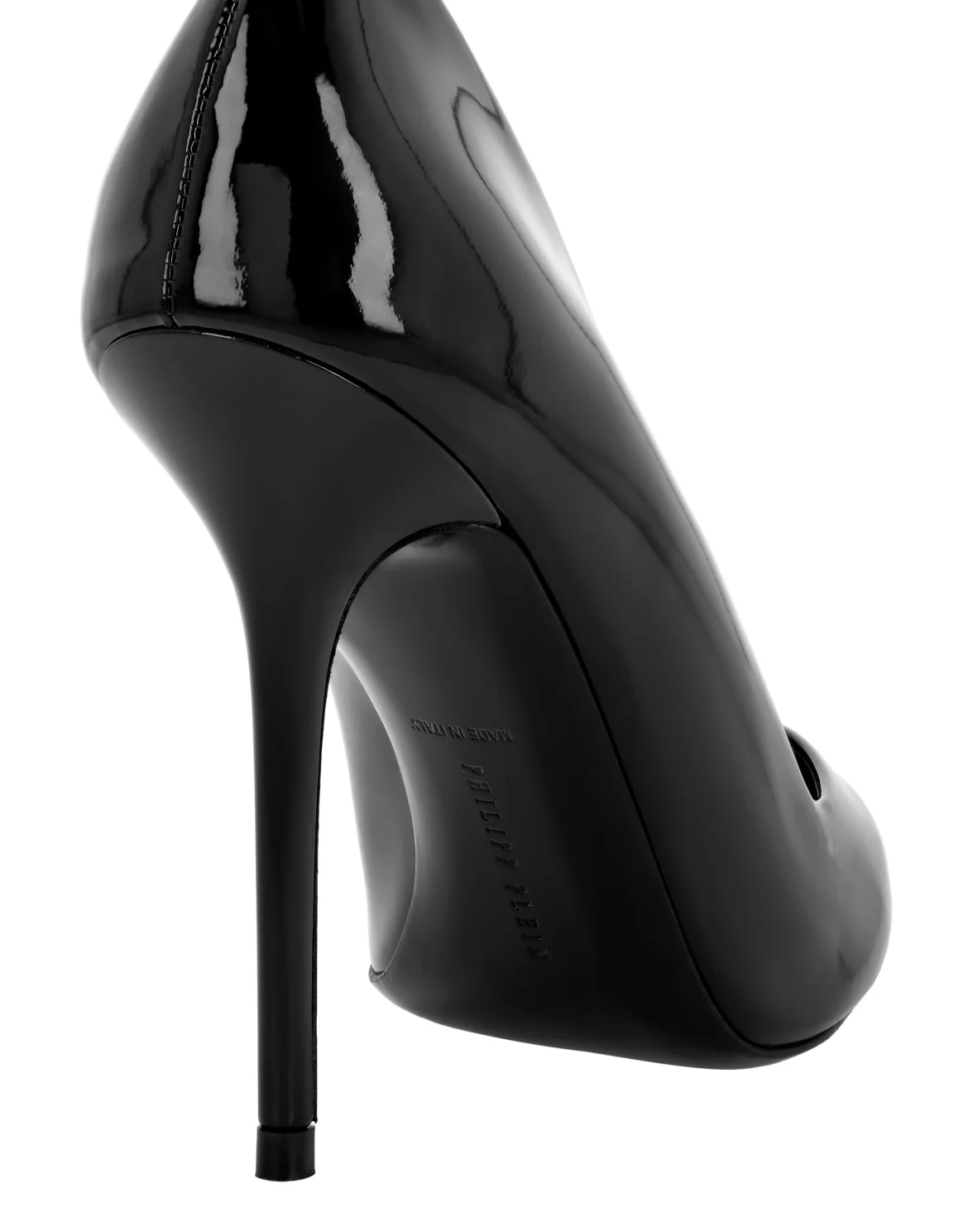Patent Leather Decollete Hi-Heels Crystal Skull, цвет: Черный