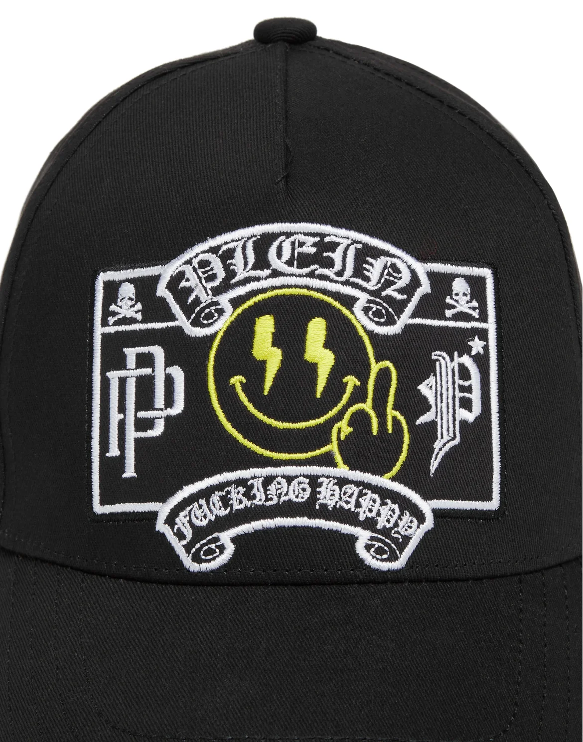 Baseball Cap Smile, цвет: Черный