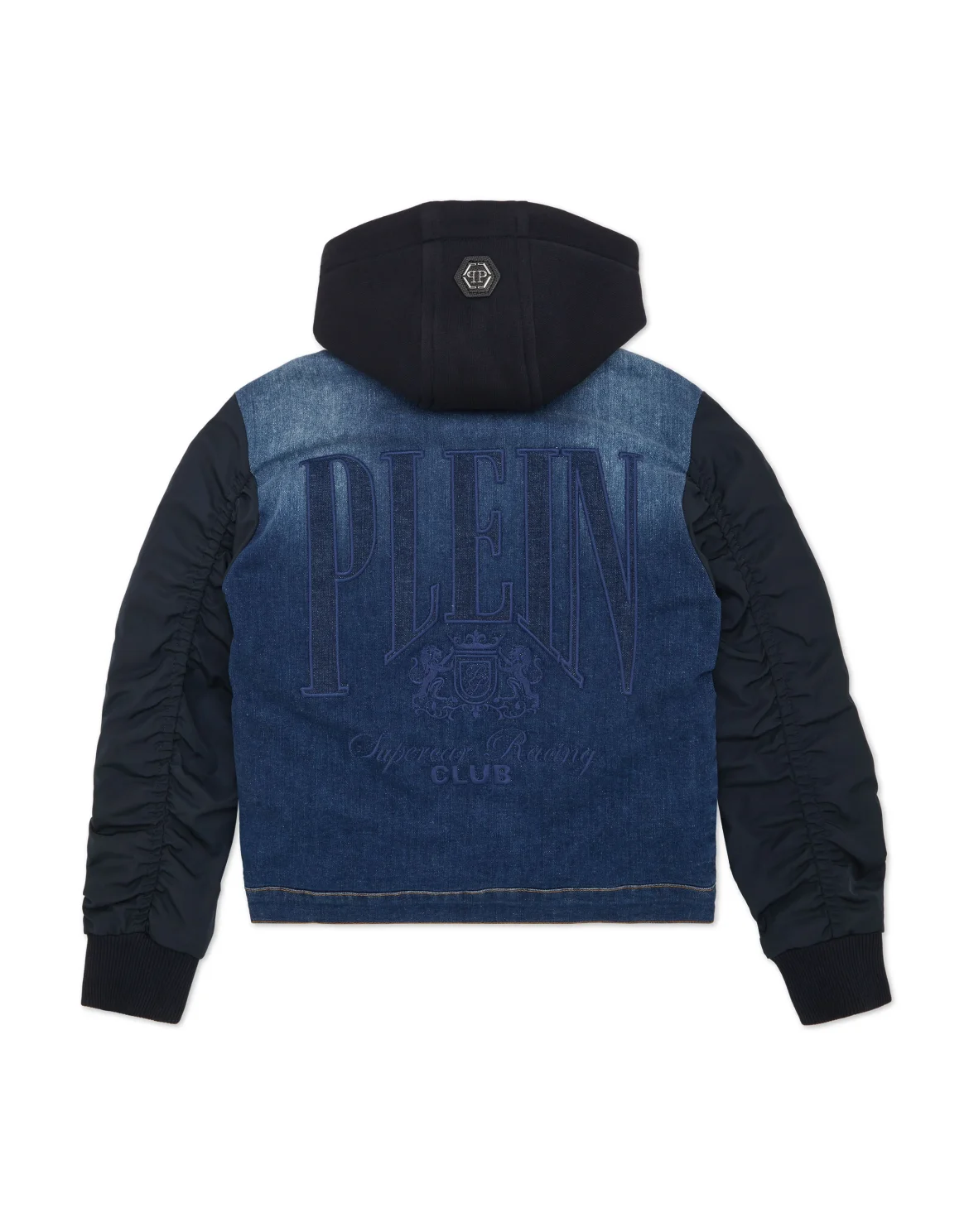 Denim Oversize Jacket LS Racing Club, цвет: Синий