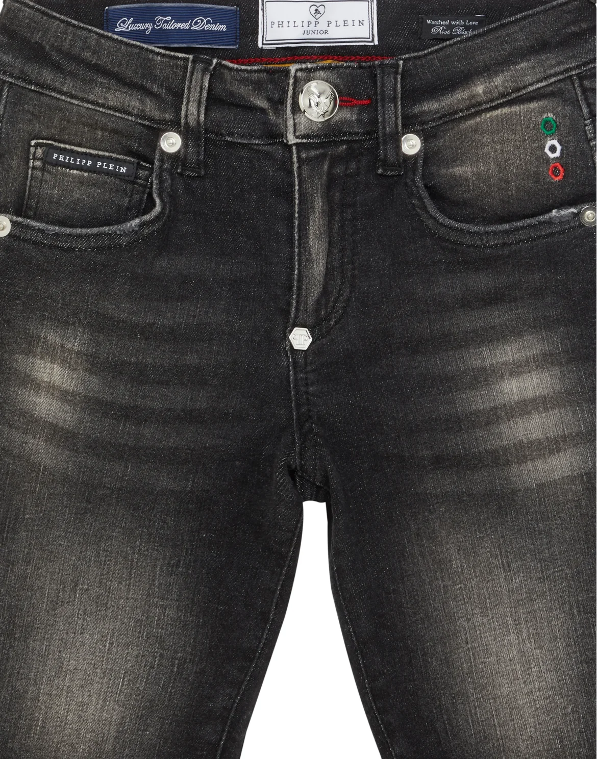 Denim Mykonos Fit Shorts Italic Plein, цвет: Черный