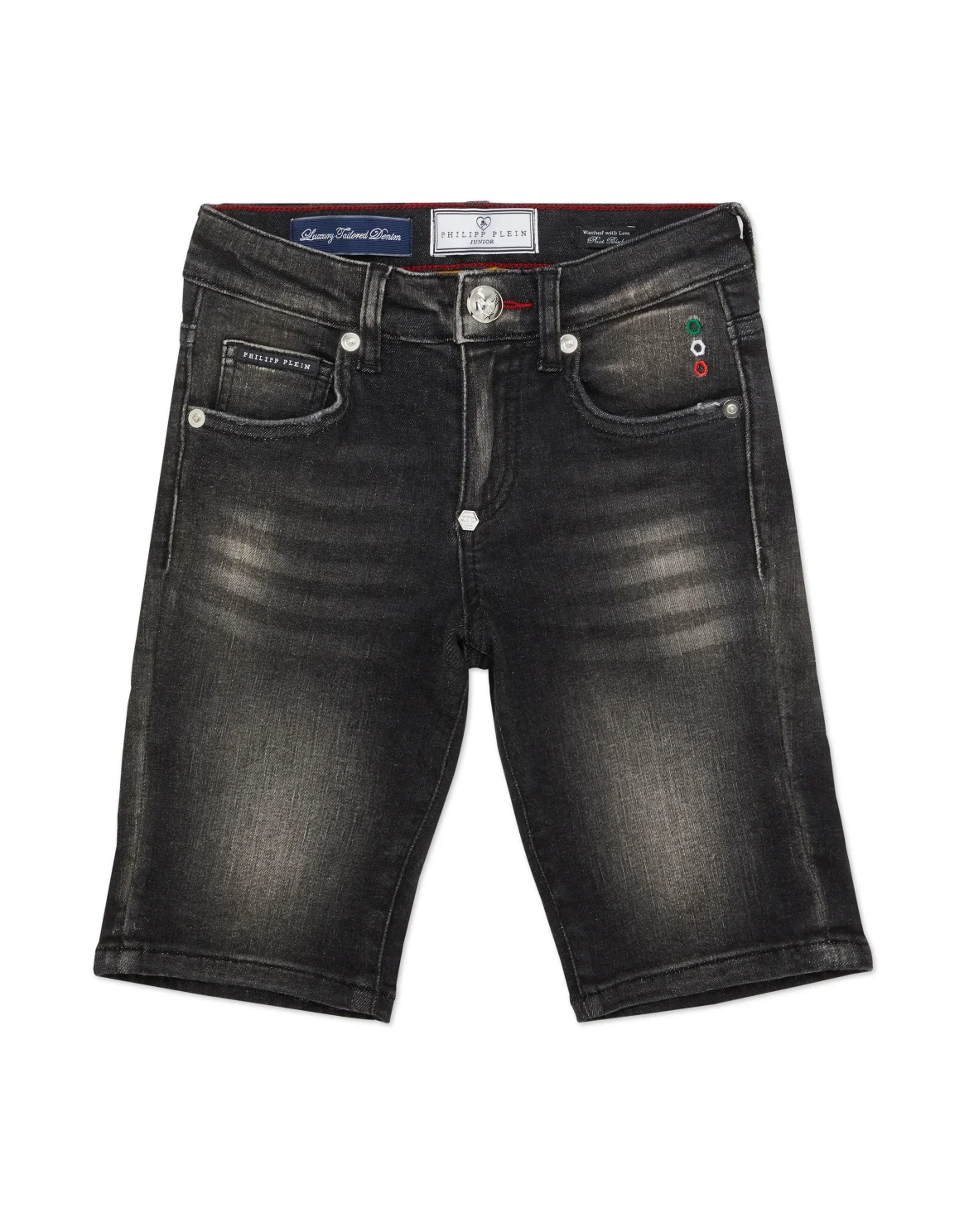 Denim Mykonos Fit Shorts Italic Plein, цвет: Черный
