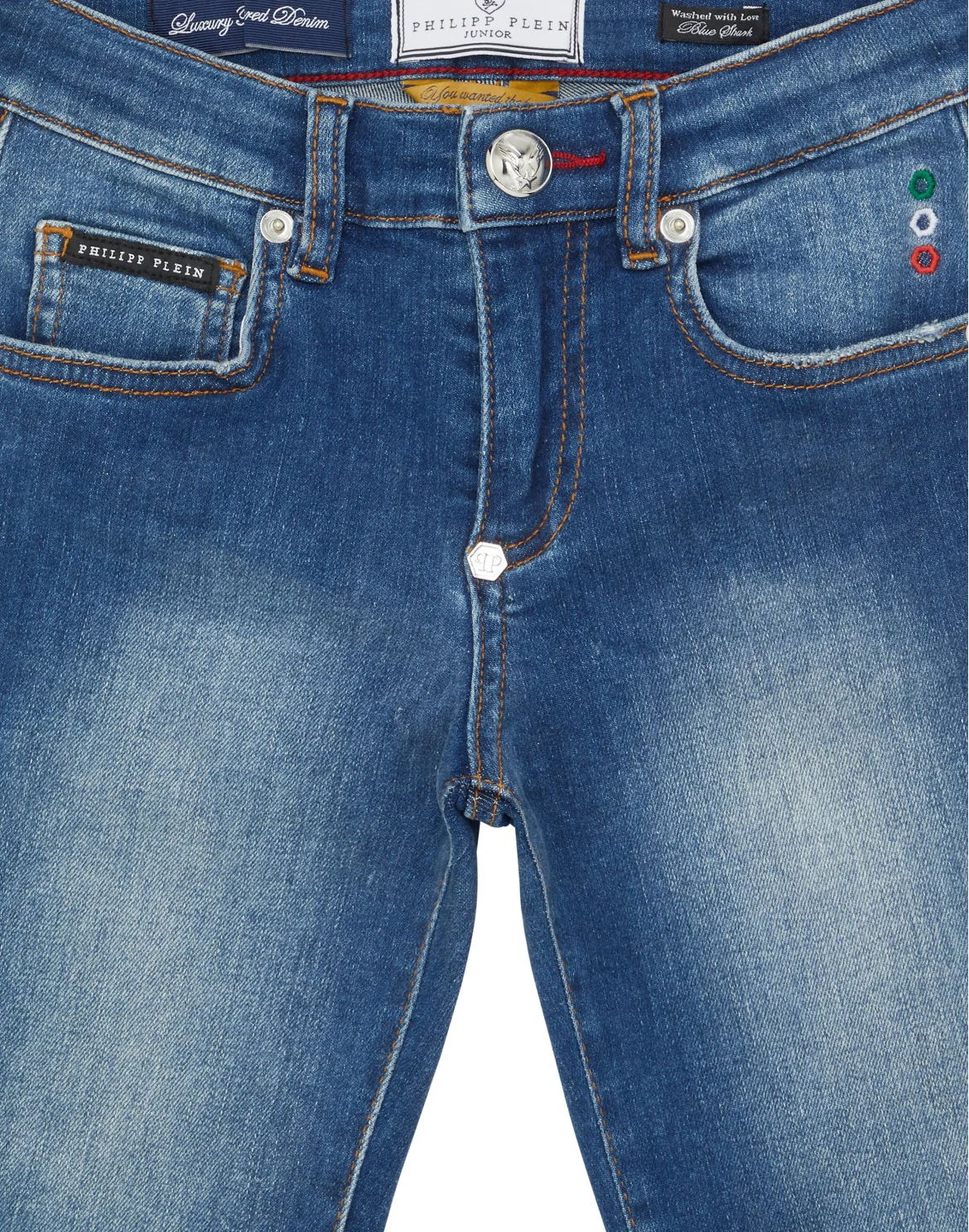 Denim Mykonos Fit Shorts Italic Plein, цвет: Синий