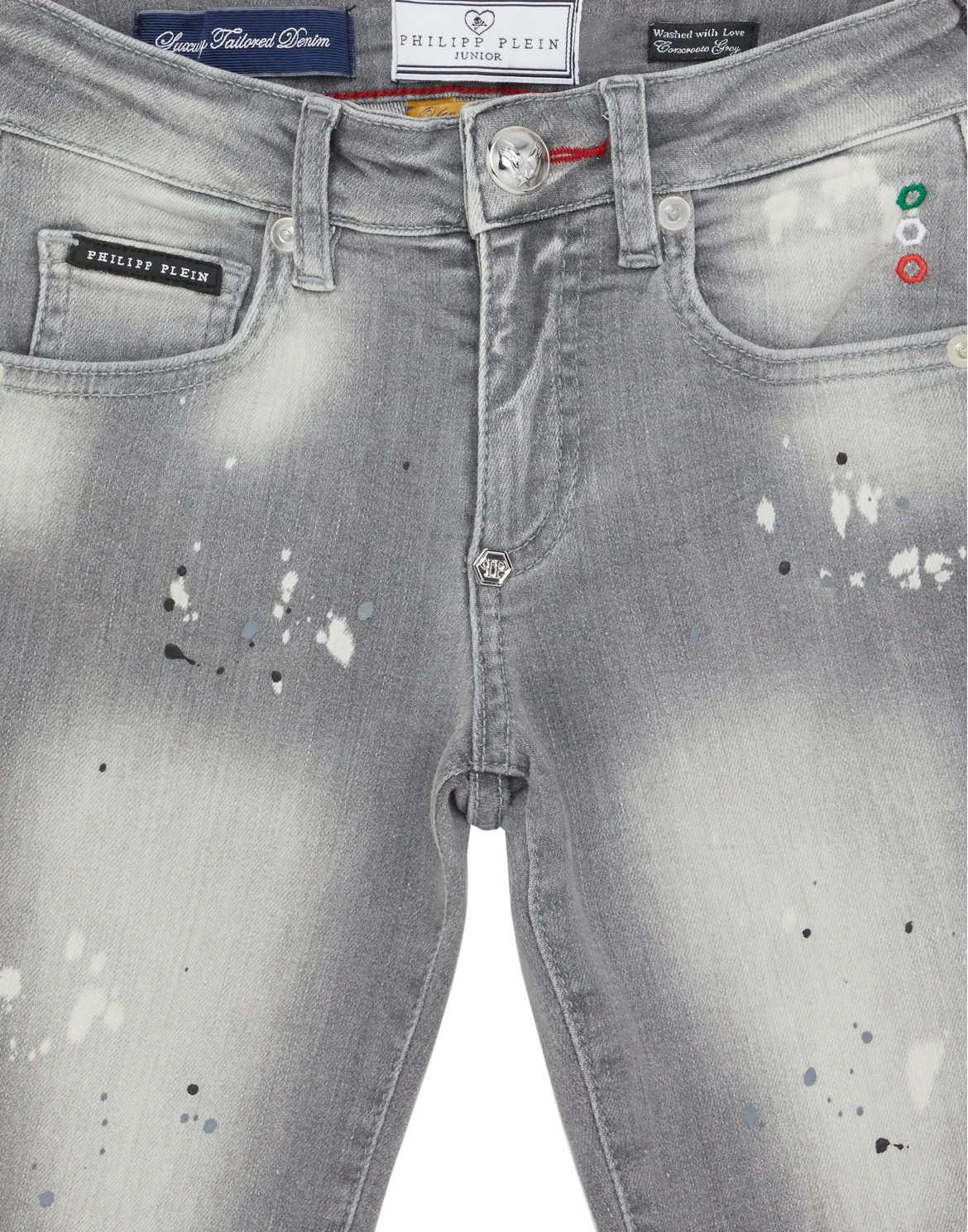 Denim Mykonos Fit Shorts Italic Plein, цвет: Серый