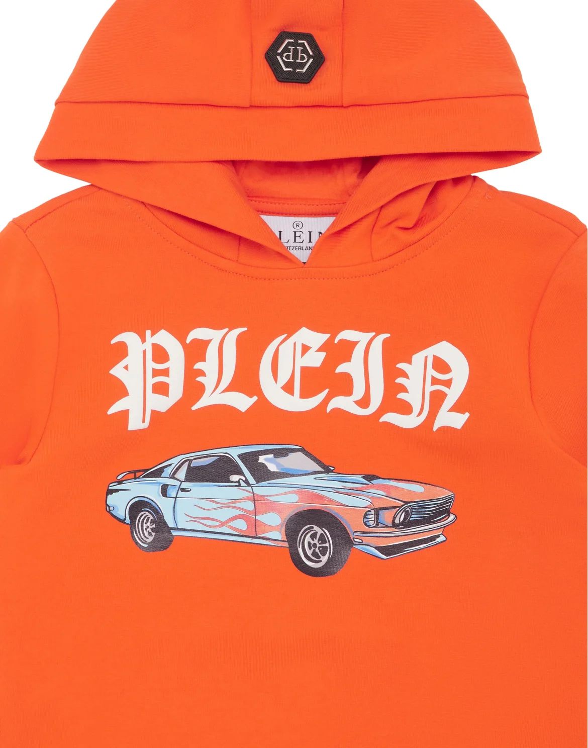 Hoodie Sweatshirt LS Cars Racing, цвет: Оранжевый