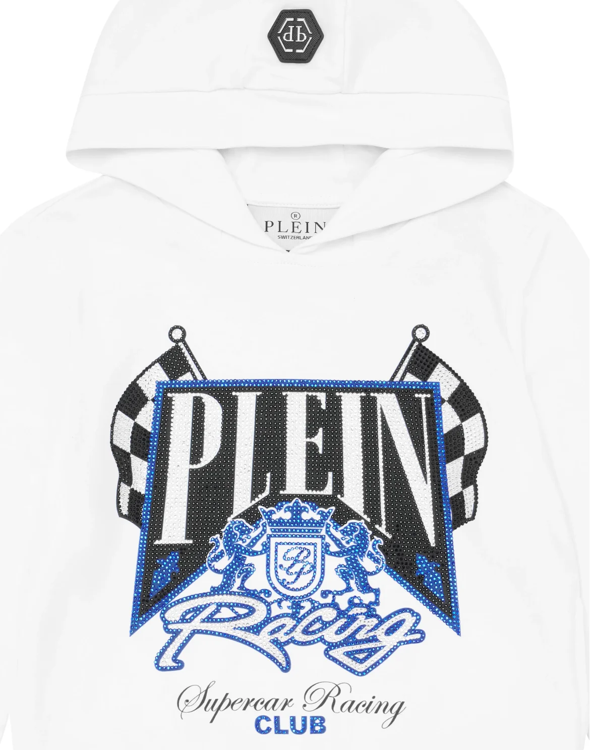 Hoodie Sweatshirt LS Racing Club, цвет: Белый