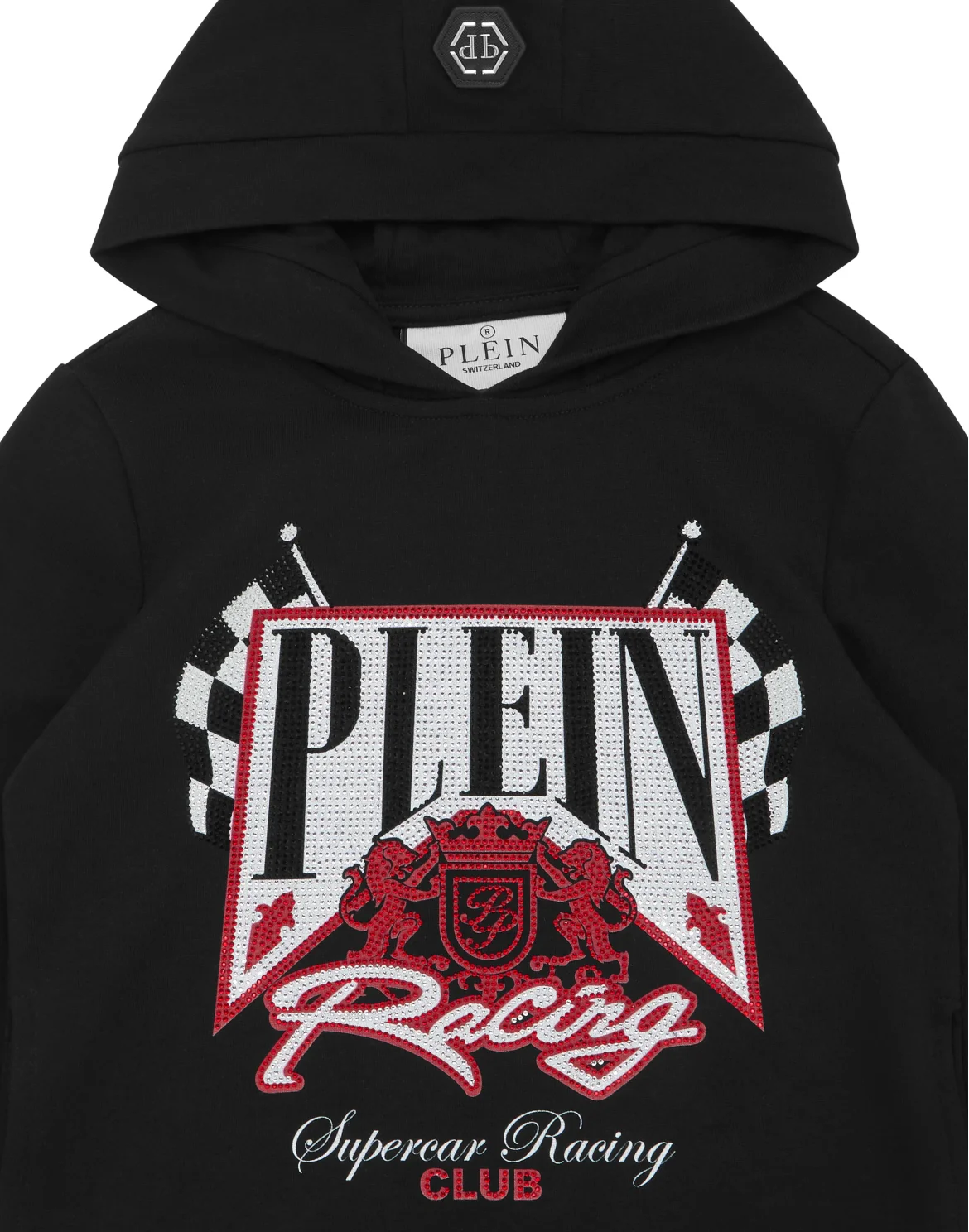 Hoodie Sweatshirt LS Racing Club, цвет: Черный