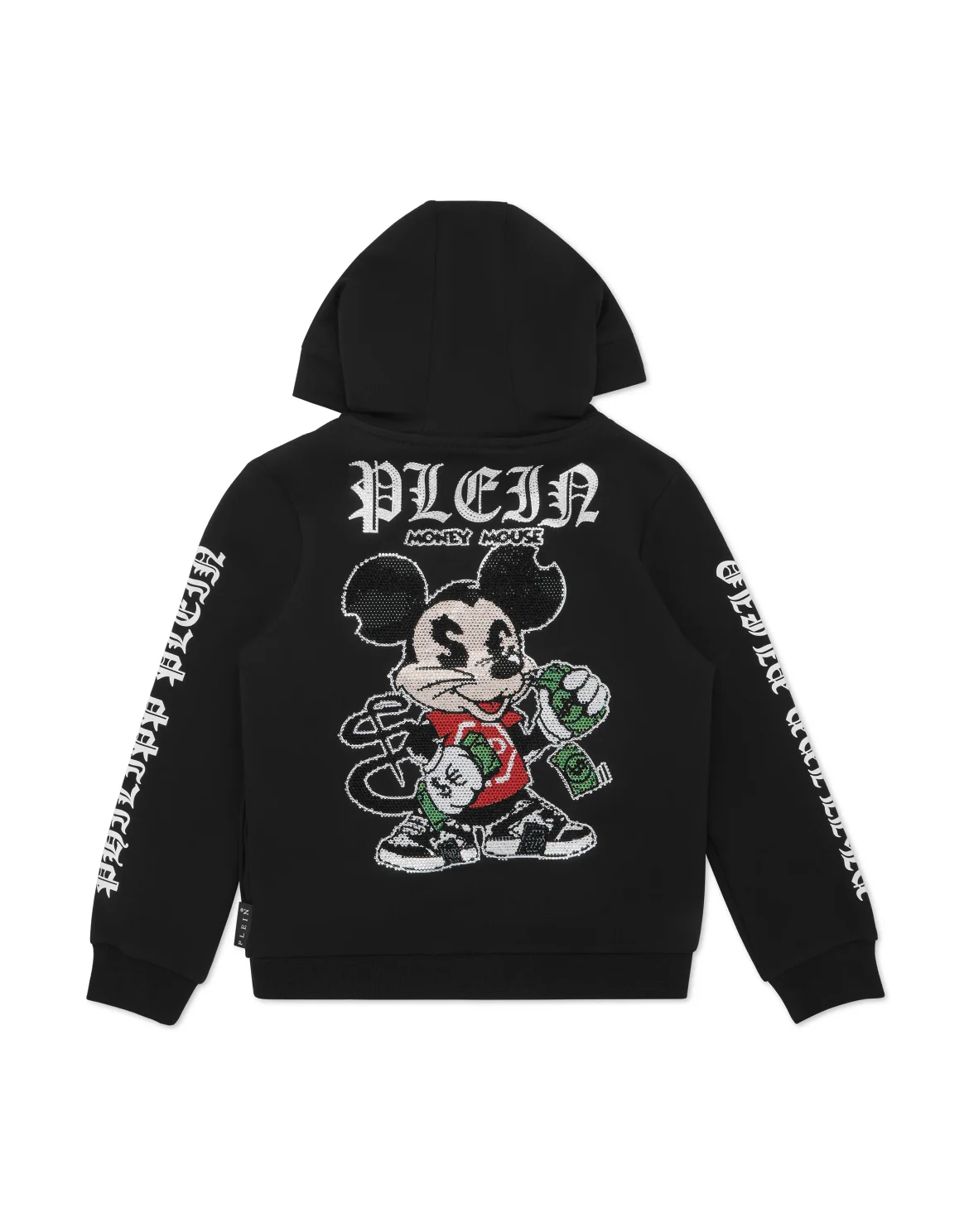 Hoodie Sweatshirt LS Money Mouse, цвет: Черный