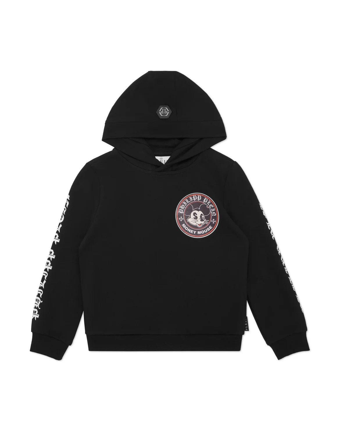 Hoodie Sweatshirt LS Money Mouse, цвет: Черный