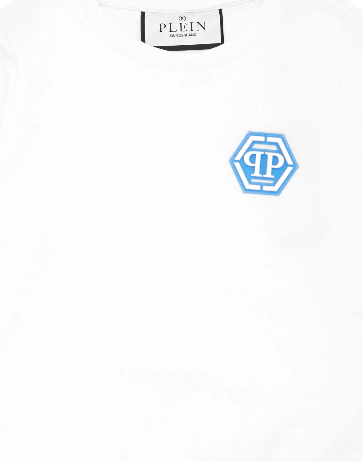 Sweatshirt Round Neck LS Iconic Plein, цвет: Белый