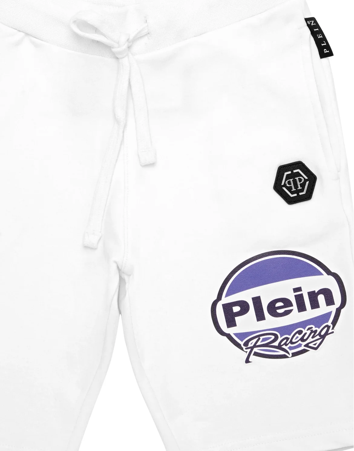 Baggy Fit Shorts Racing Club, цвет: Белый