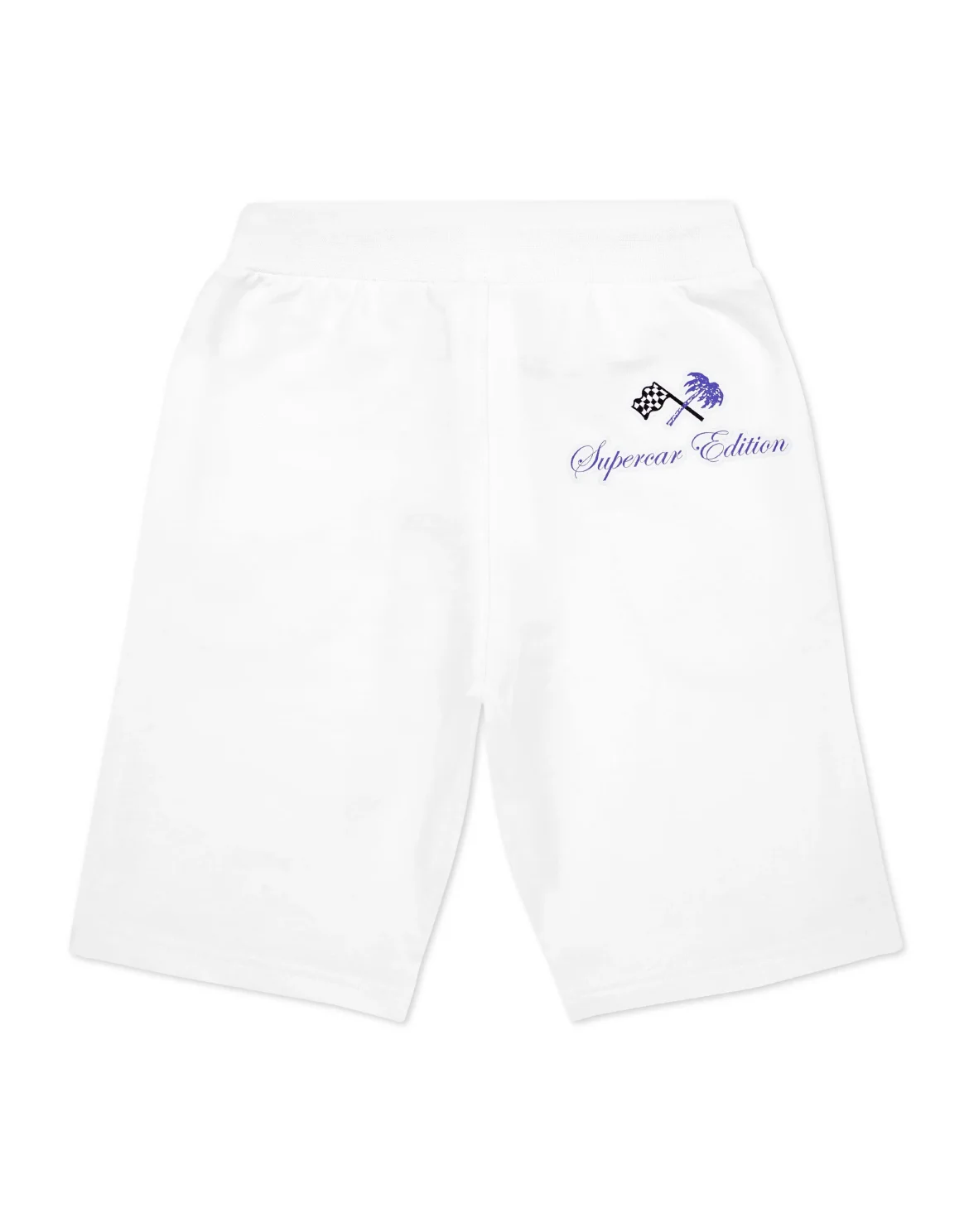 Baggy Fit Shorts Racing Club, цвет: Белый