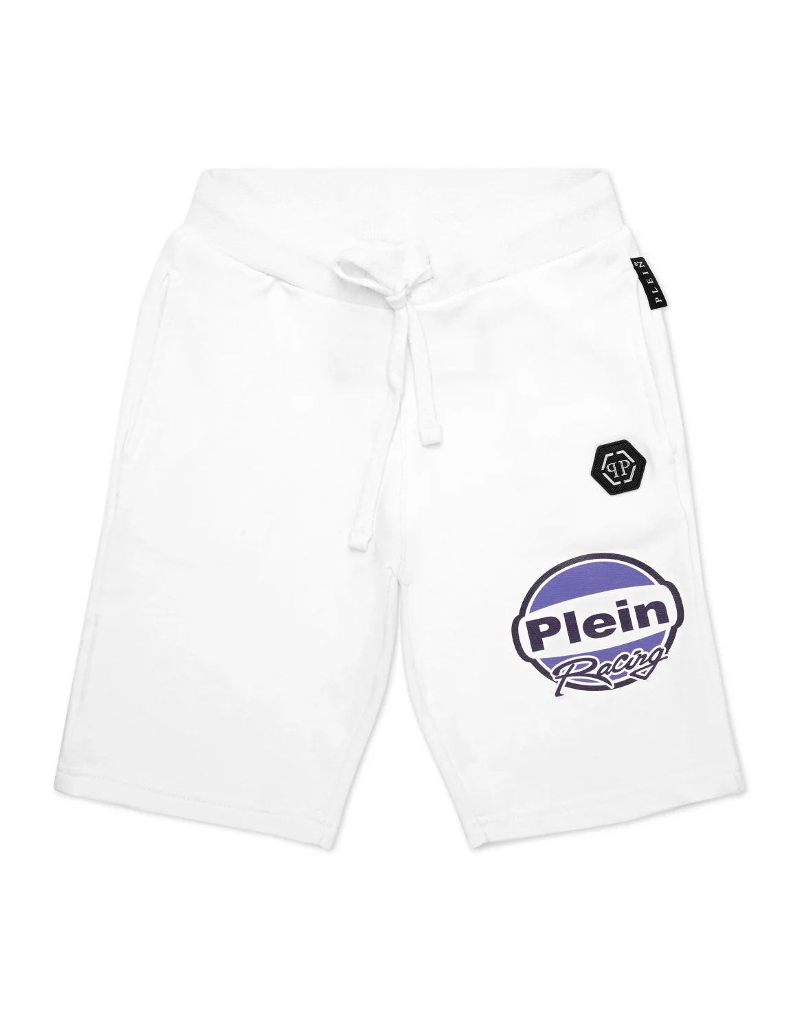 Baggy Fit Shorts Racing Club, цвет: Белый