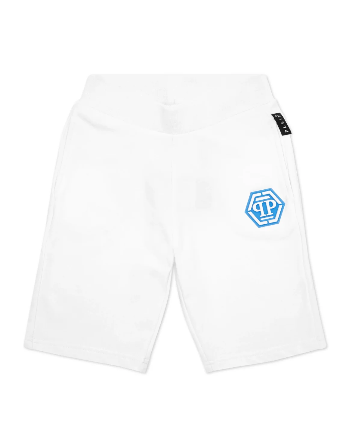 Baggy Fit Shorts Iconic Plein, цвет: Белый