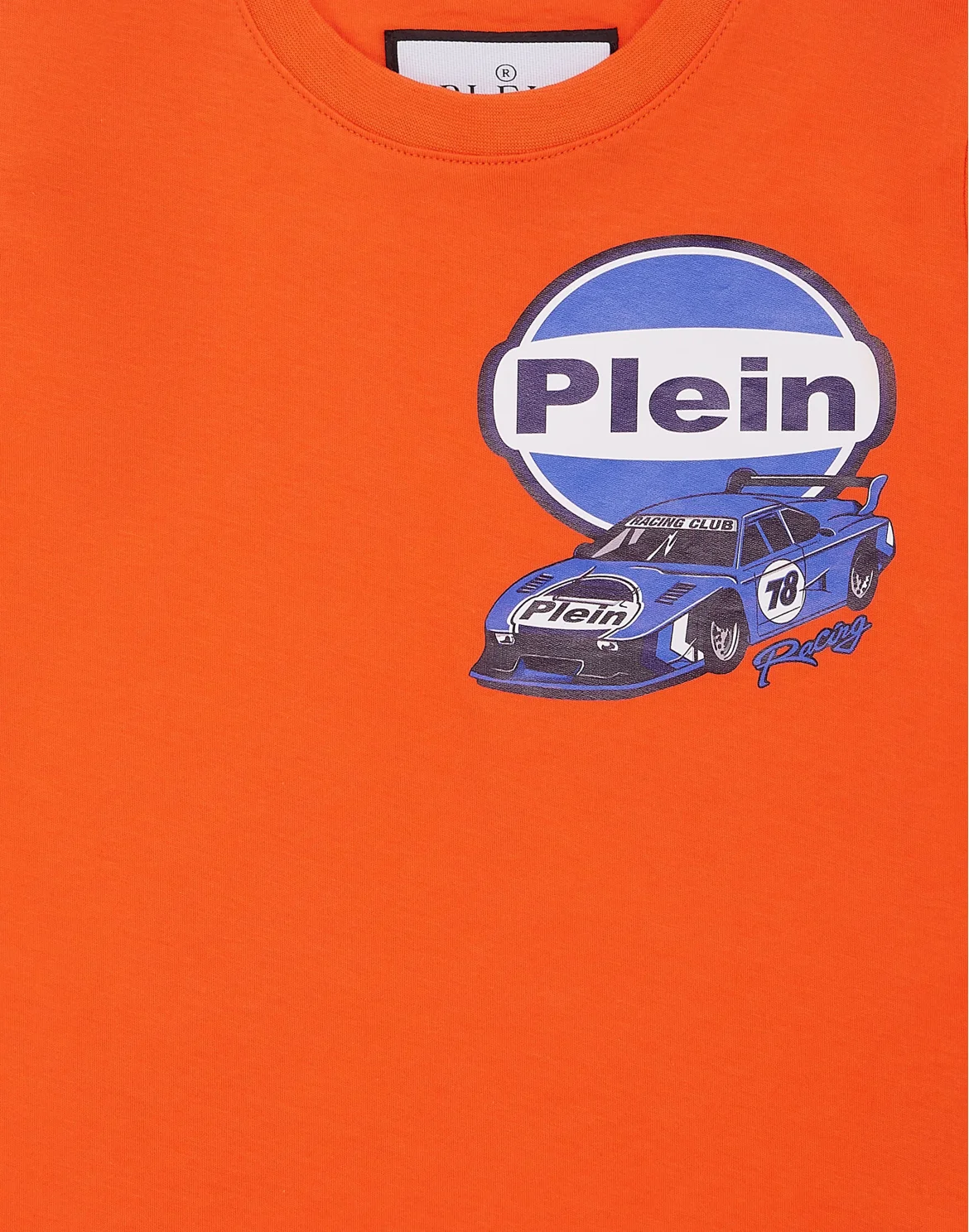 Jersey T-shirt Round Neck SS Cars Racing, цвет: Оранжевый