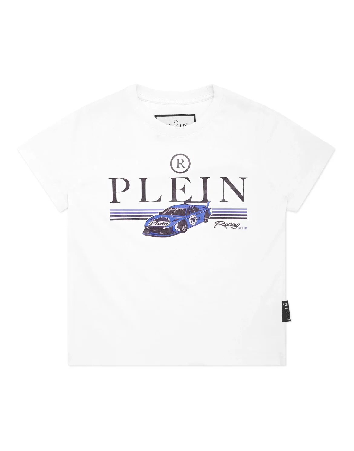 Jersey T-shirt Round Neck SS Cars Racing, цвет: Белый
