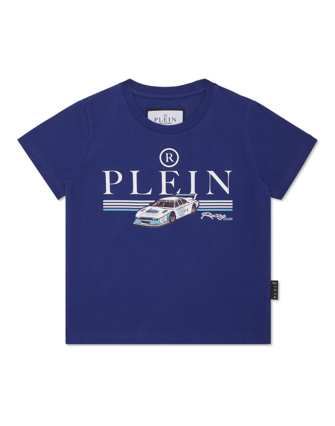 Jersey T-shirt Round Neck SS Cars Racing, цвет: Синий