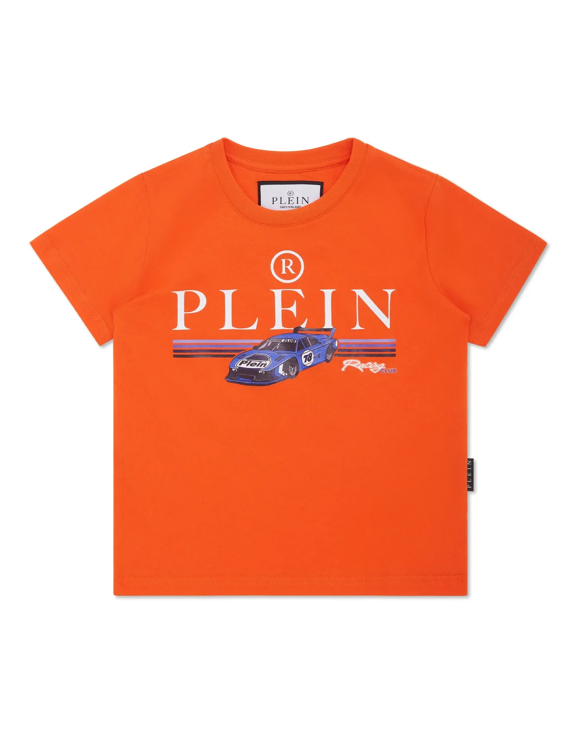 Jersey T-shirt Round Neck SS Cars Racing, цвет: Оранжевый
