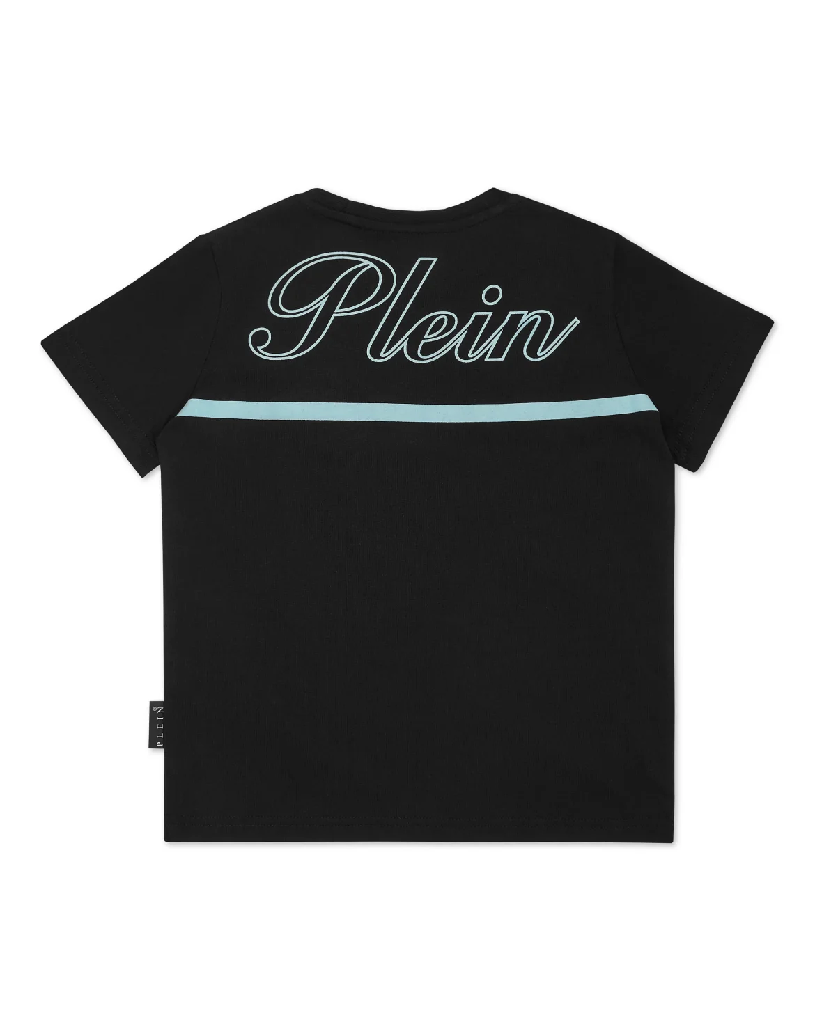 Jersey T-shirt Round Neck SS Italic Plein, цвет: Черный