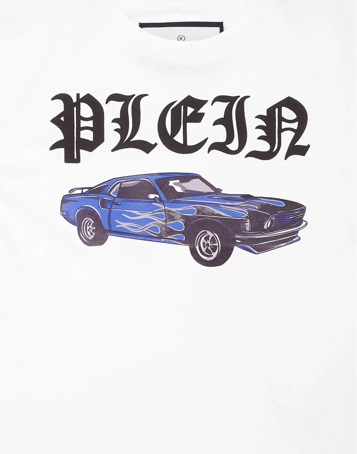 Jersey T-shirt Round Neck SS Cars Racing, цвет: Белый