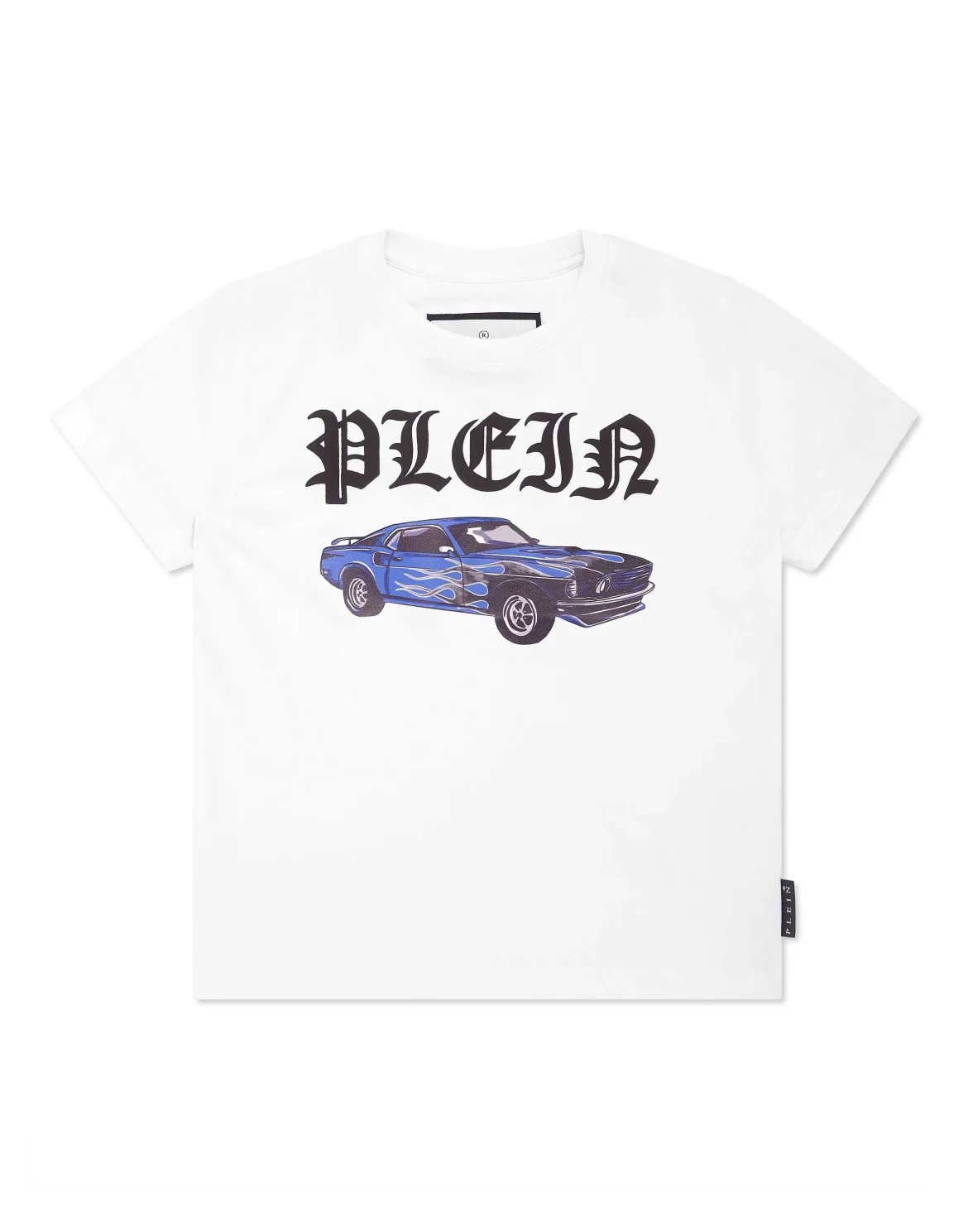 Jersey T-shirt Round Neck SS Cars Racing, цвет: Белый