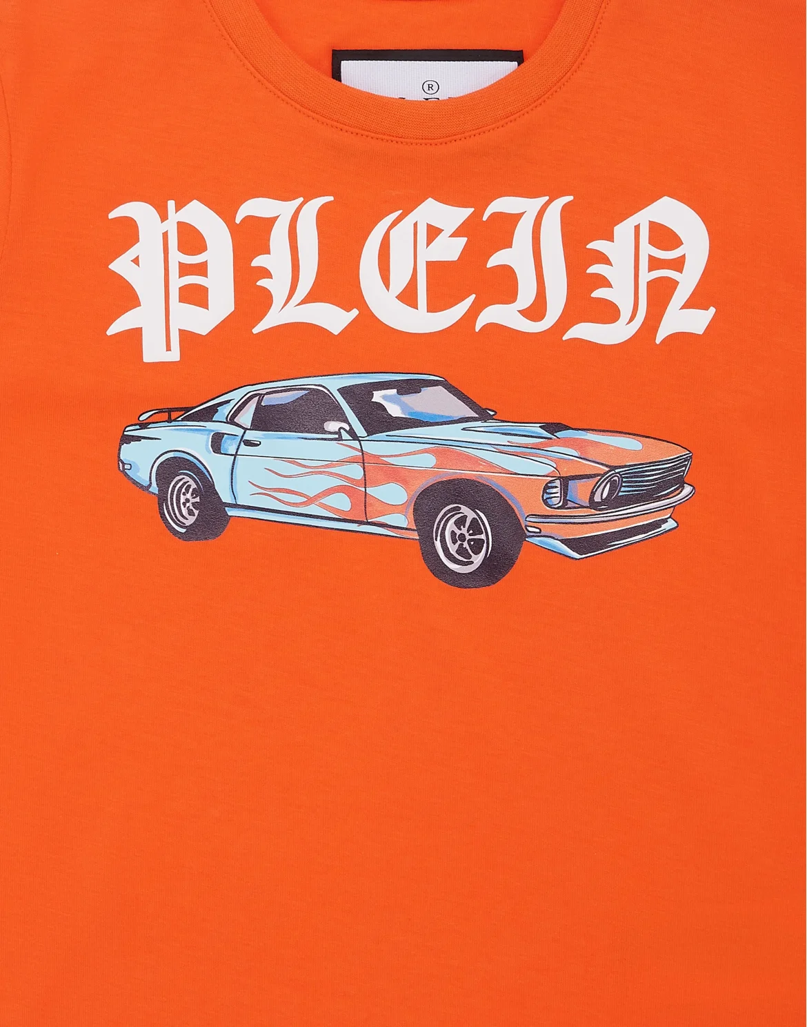 Jersey T-shirt Round Neck SS Cars Racing, цвет: Оранжевый