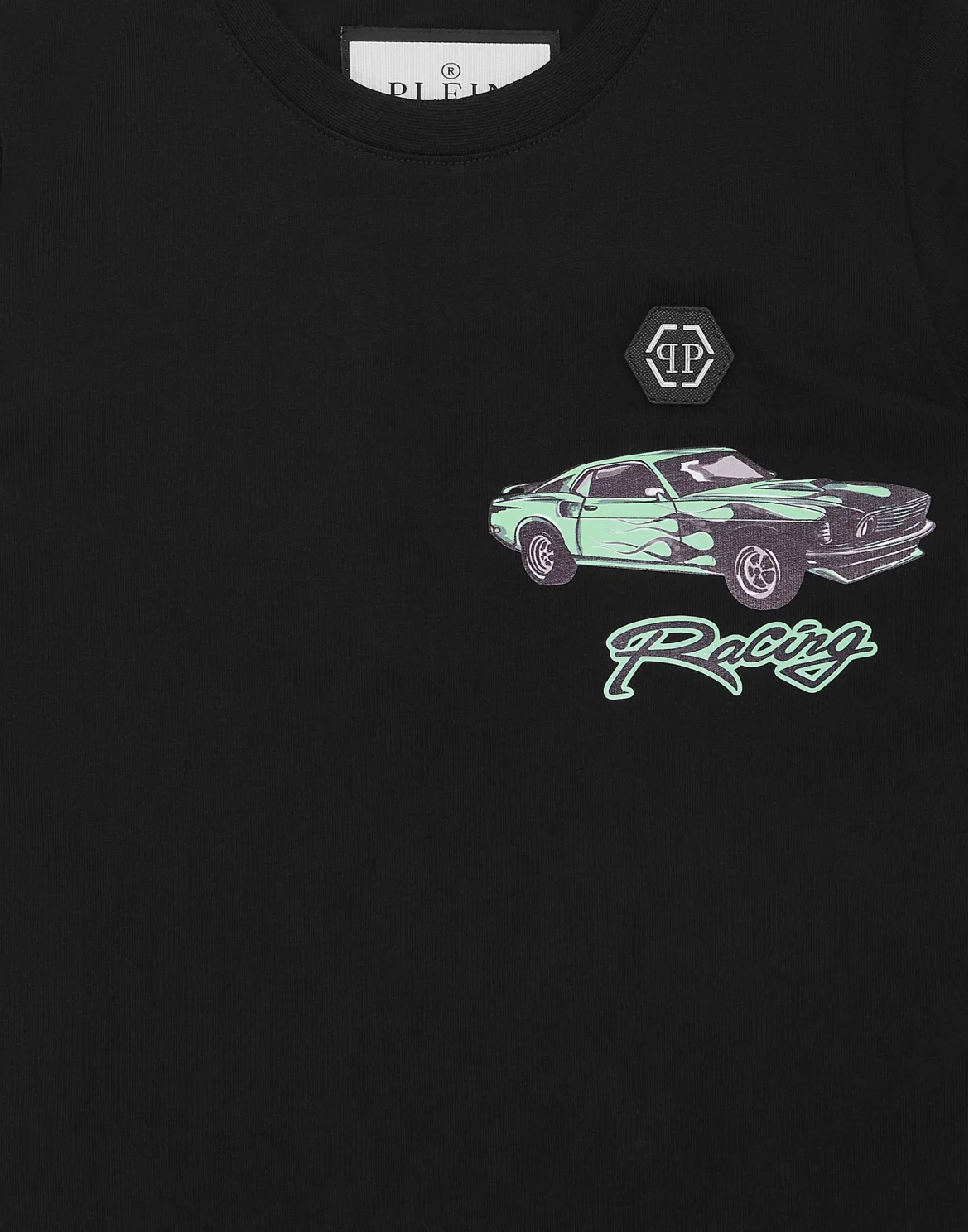 Jersey T-shirt Round Neck SS Cars Racing, цвет: Черный