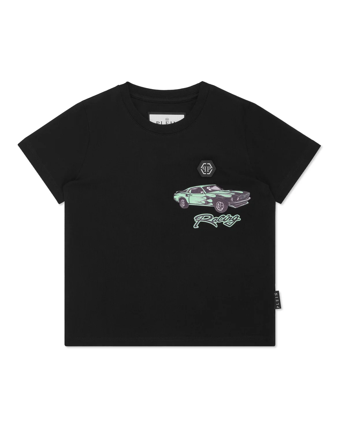Jersey T-shirt Round Neck SS Cars Racing, цвет: Черный