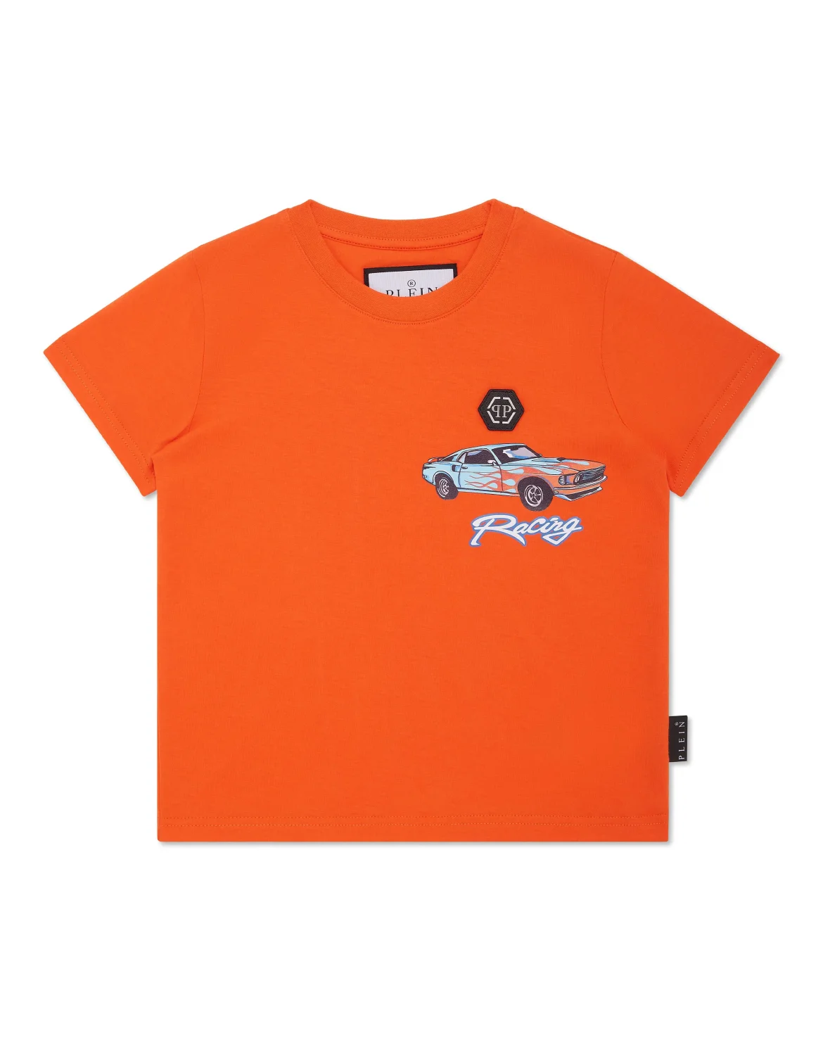 Jersey T-shirt Round Neck SS Cars Racing, цвет: Оранжевый
