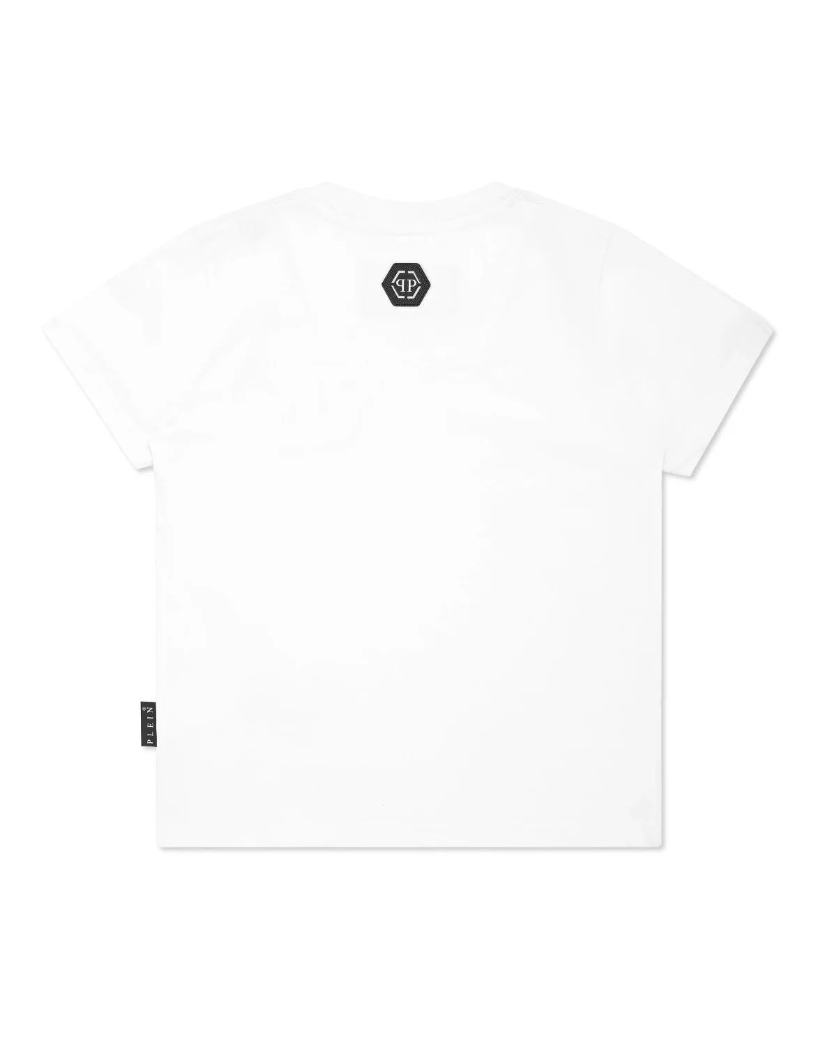 Jersey T-shirt Round Neck SS Strass Skull&Bones, цвет: Белый