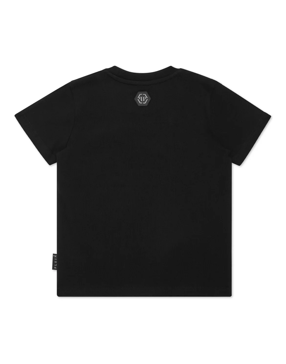 Jersey T-shirt Round Neck SS Strass Skull, цвет: Черный