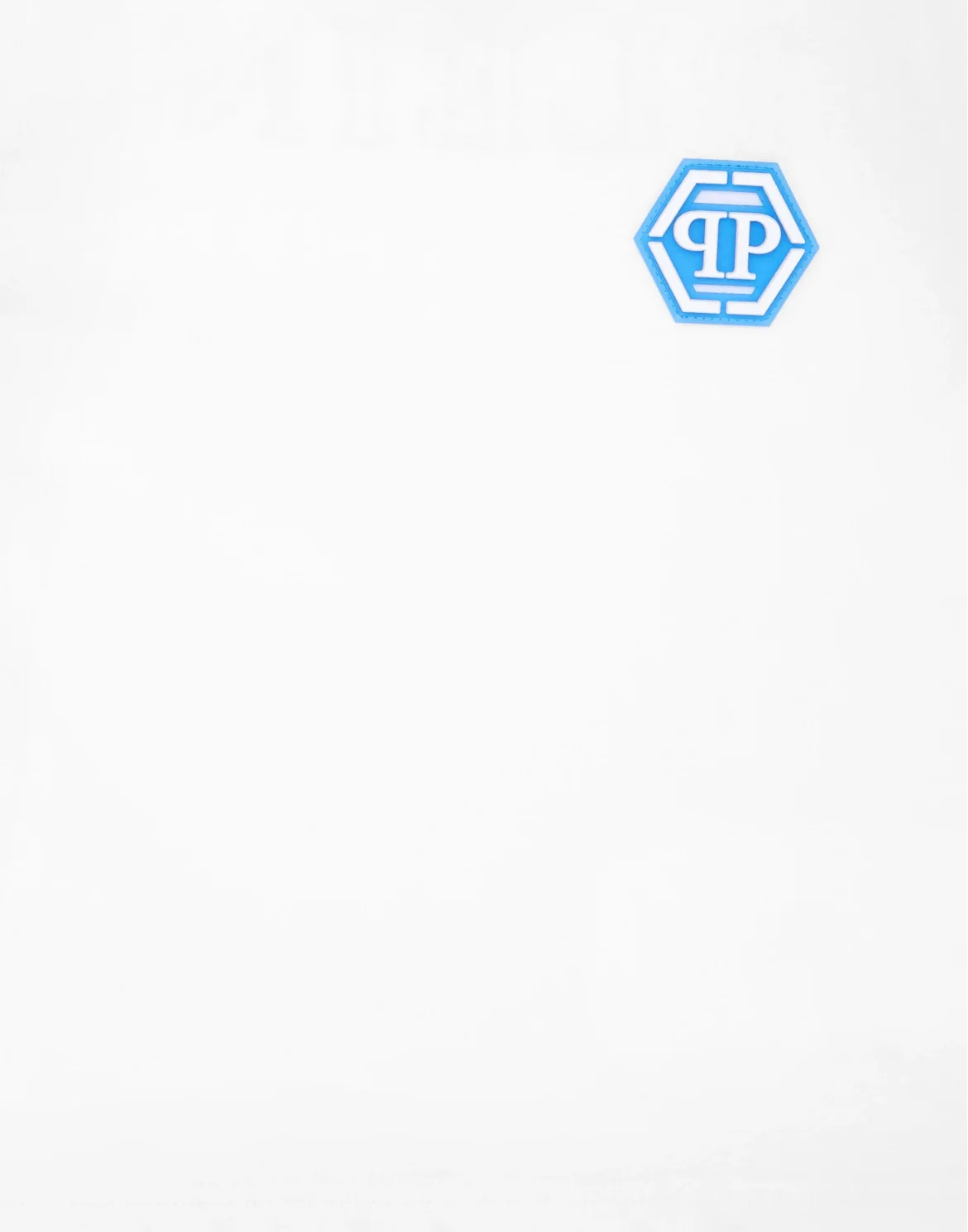Jersey T-shirt Round Neck SS Iconic Plein, цвет: Белый