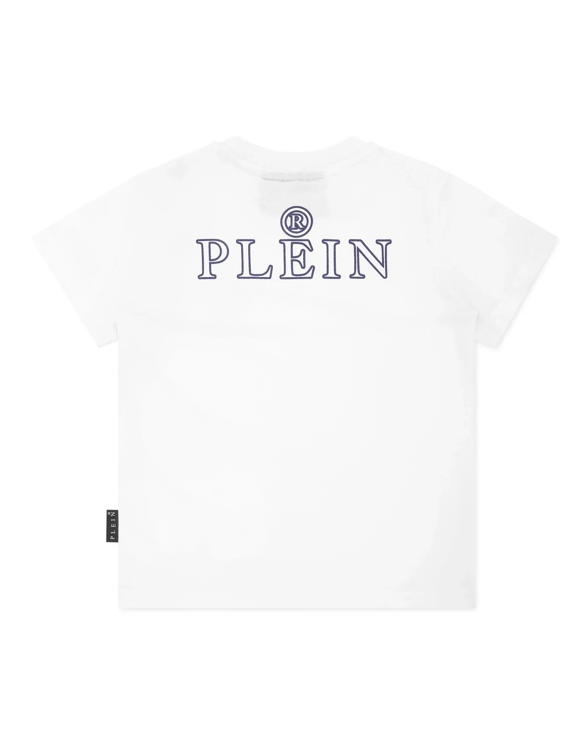 Jersey T-shirt Round Neck SS Iconic Plein, цвет: Белый