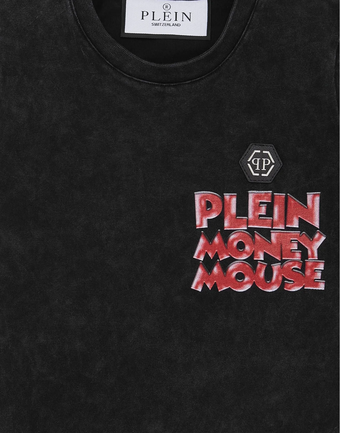 Jersey T-shirt Round Neck SS Money Mouse, цвет: Черный