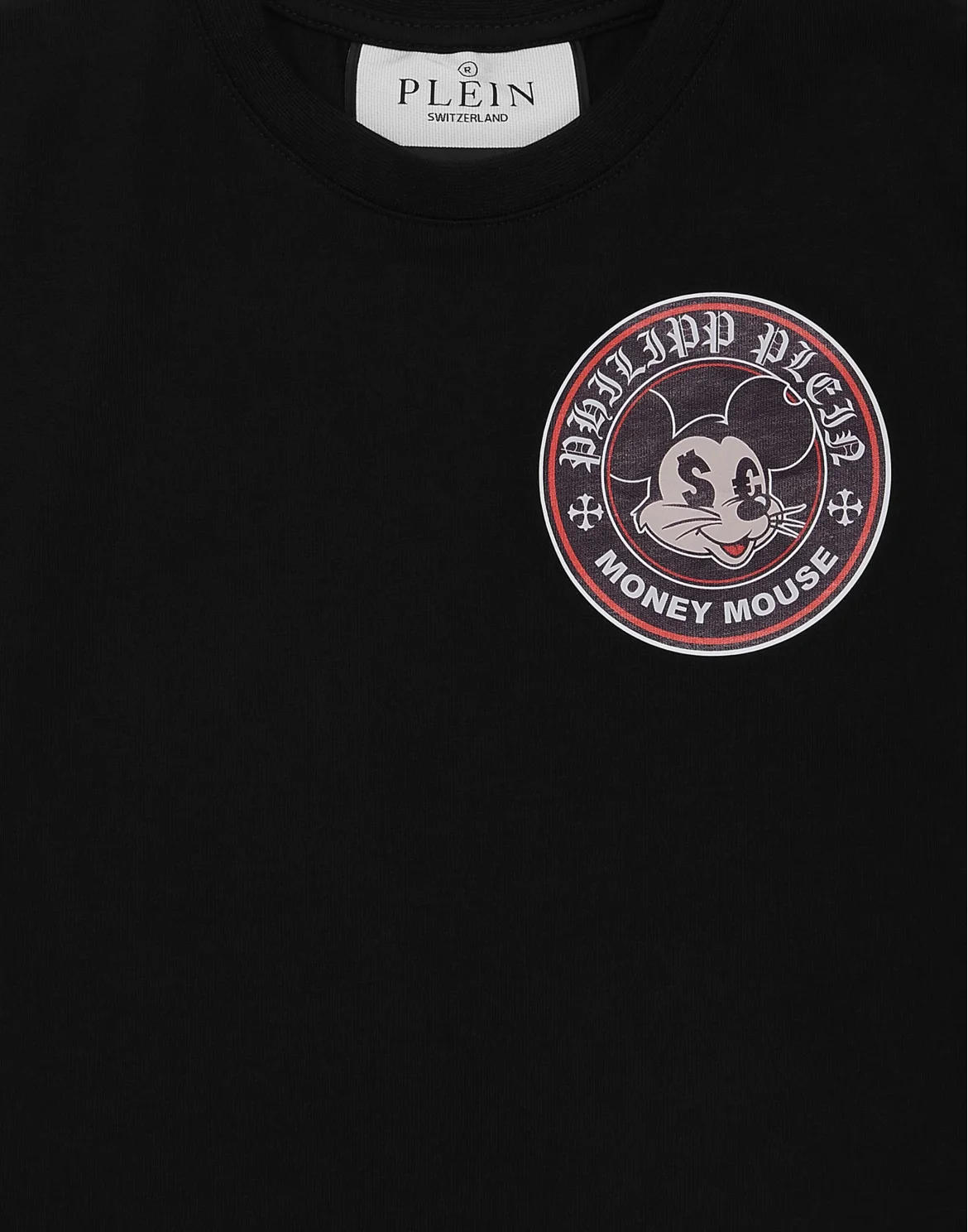Jersey T-shirt Round Neck SS Money Mouse, цвет: Черный