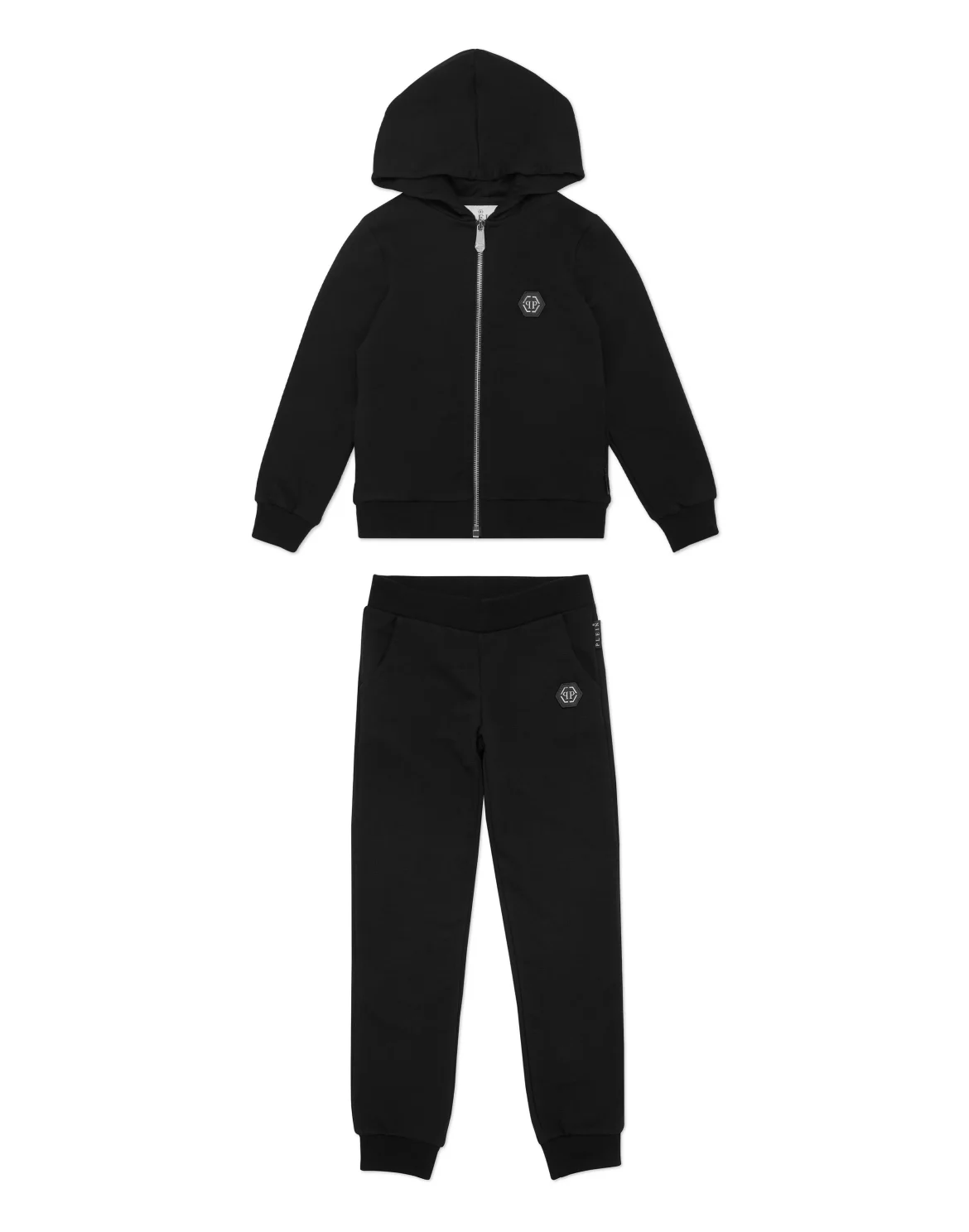 Jogging Set: Hoodie/Trousers Strass Gothic Plein, цвет: Черный