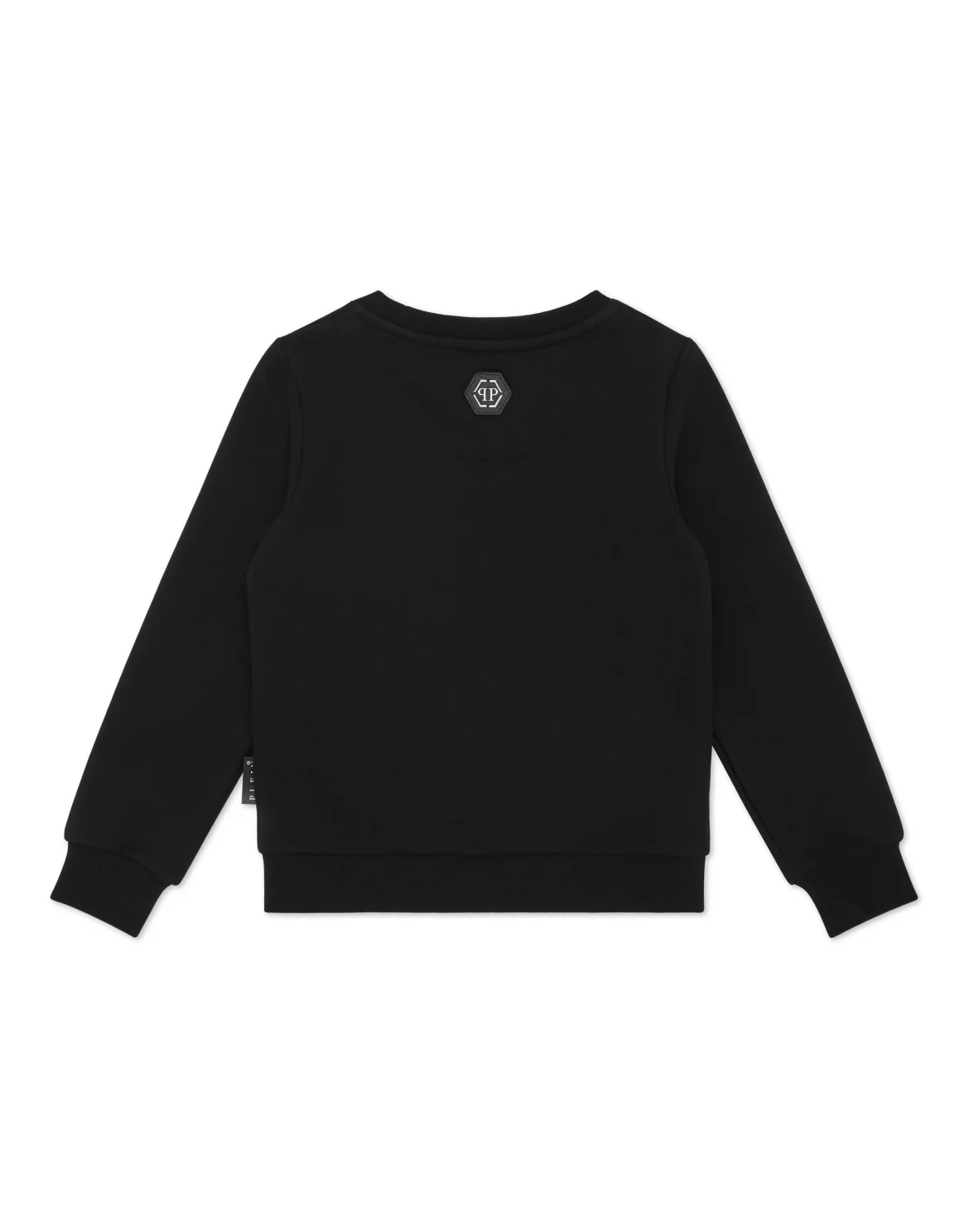 Sweatshirt Round Neck LS Strass Gothic Plein, цвет: Черный
