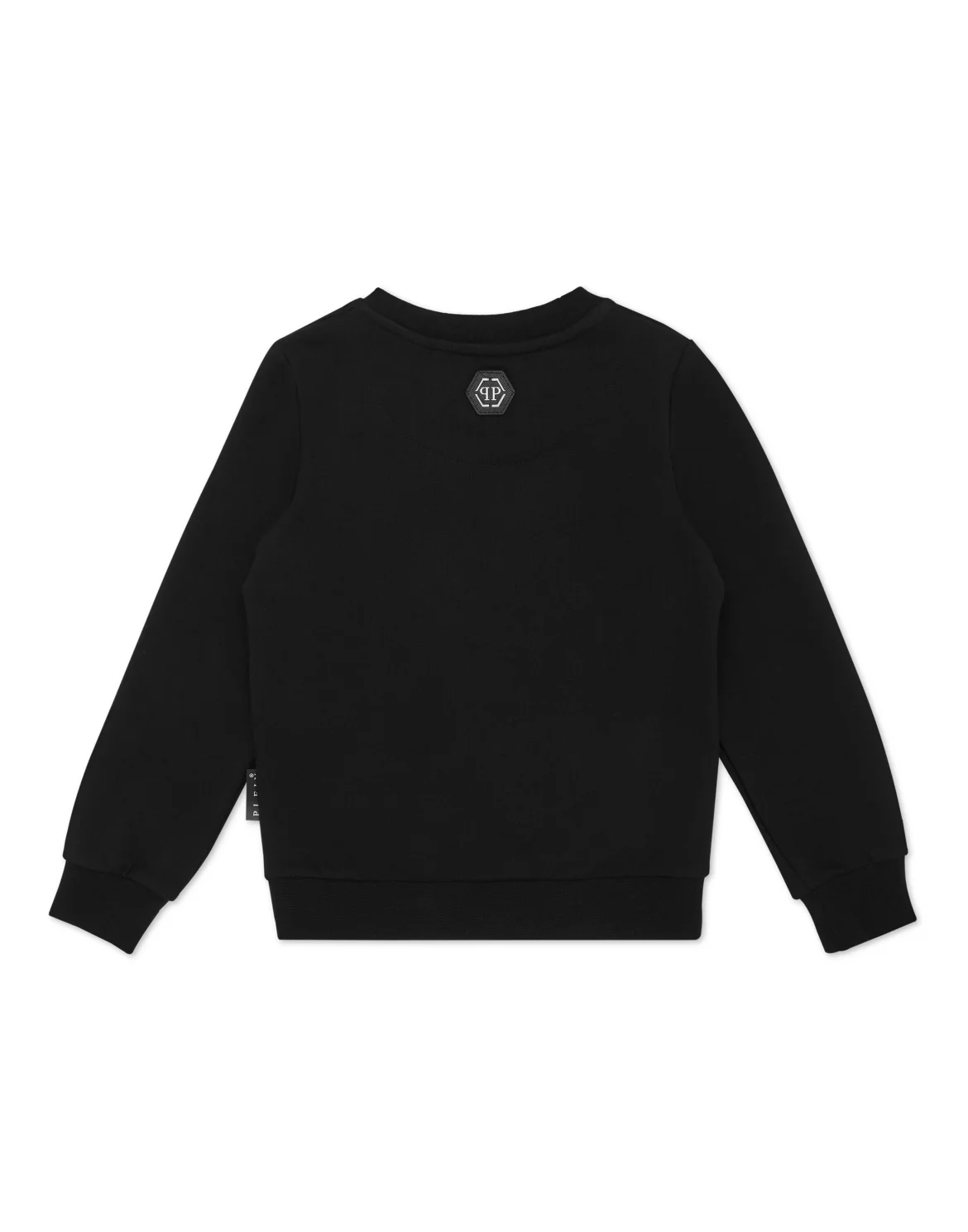 Sweatshirt Round Neck LS Smile, цвет: Черный