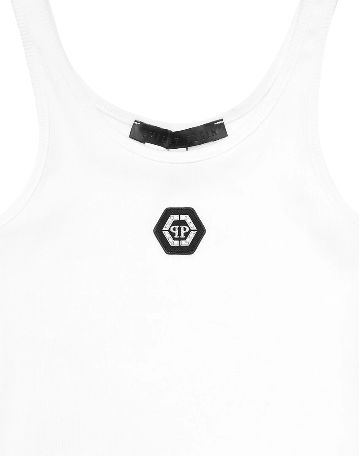 Jersey Rib Tank Top, цвет: Белый