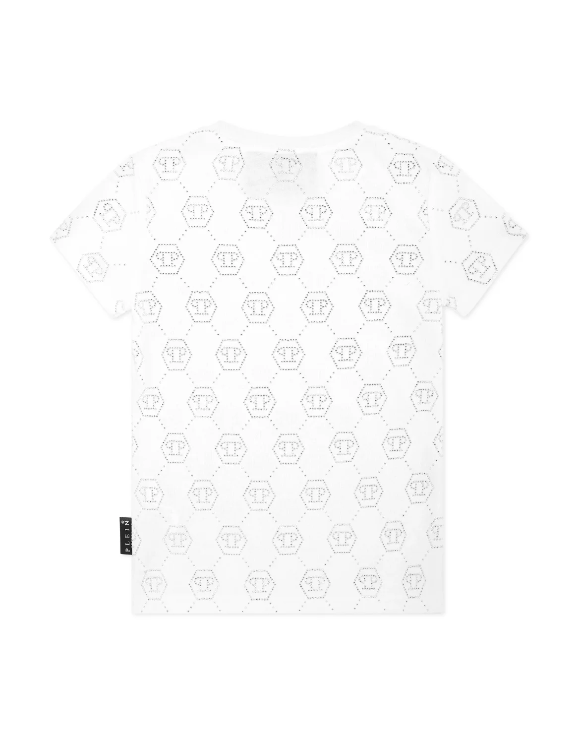 Jersey T-Shirt Sexy Pure SS Monogram Strass, цвет: Белый
